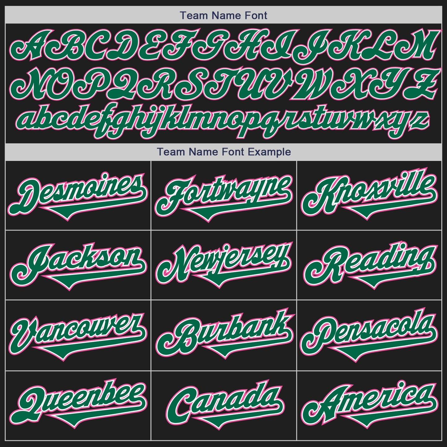 Custom Black Kelly Green-Pink Authentic Two Tone Baseball Jersey view 4