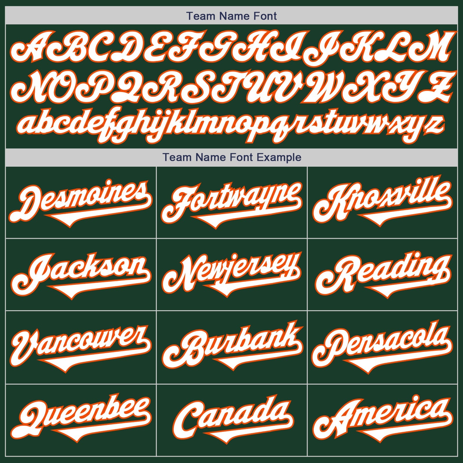 Custom Green White-Orange Authentic Two Tone Baseball Jersey view 4