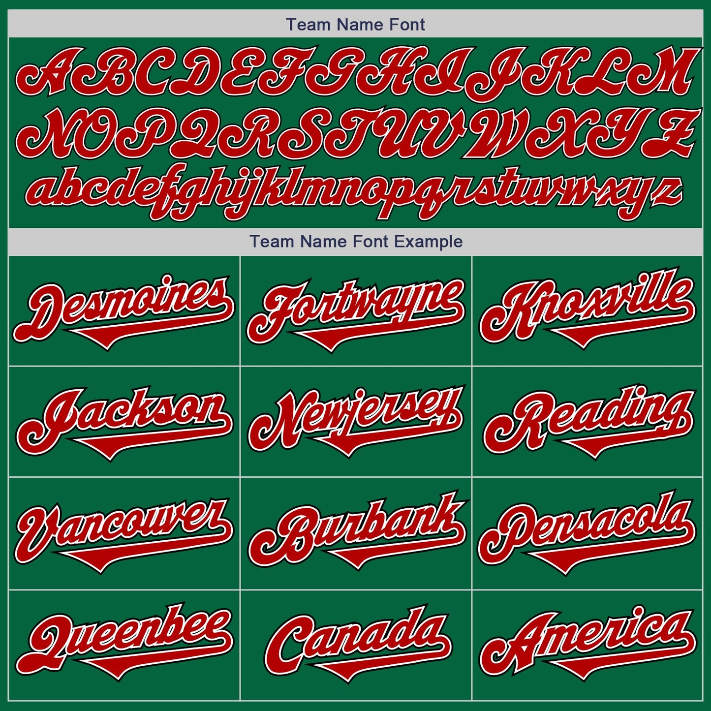 Custom Kelly Green Red-Black Authentic Two Tone Baseball Jersey view 4