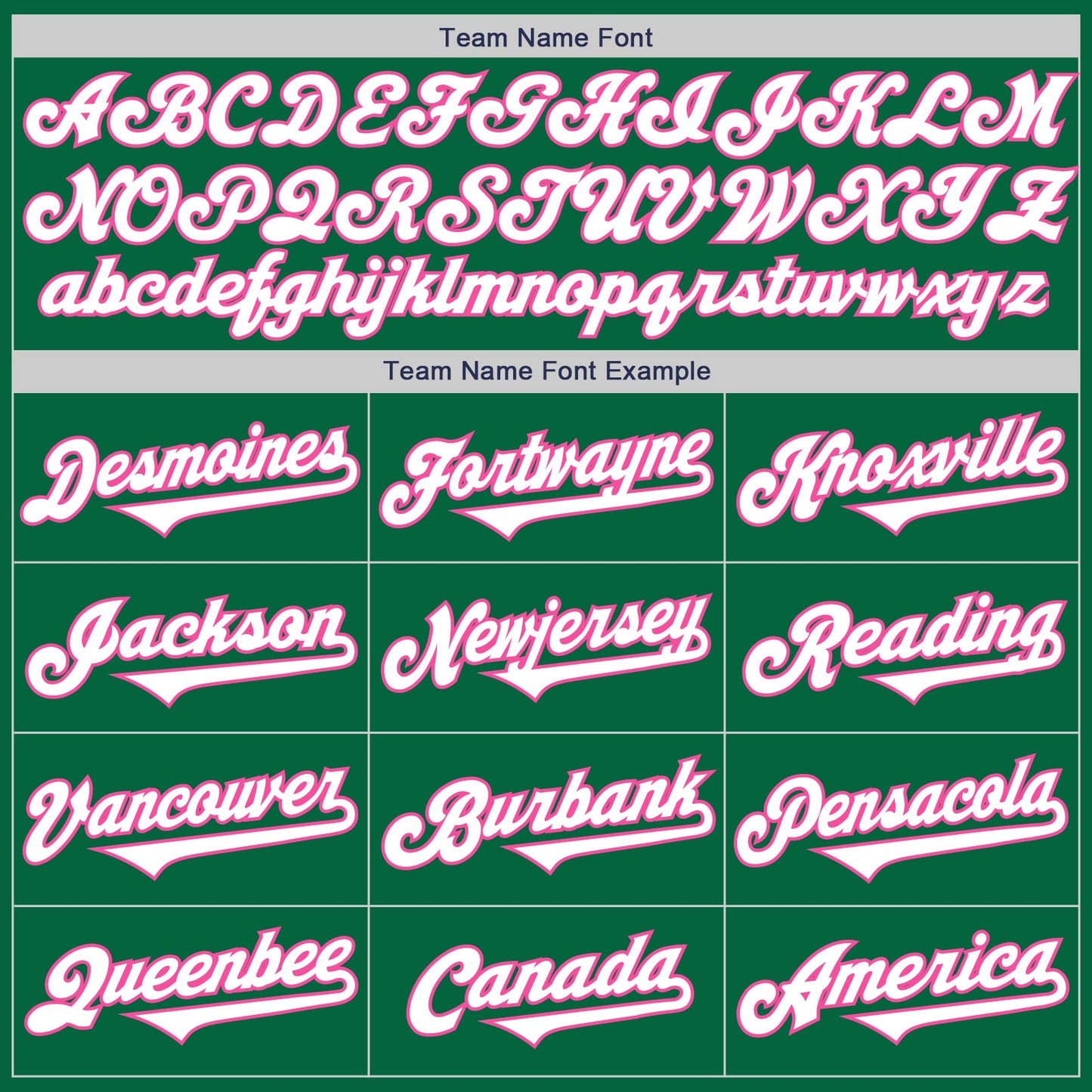 Custom Kelly Green White-Pink Authentic Two Tone Baseball Jersey view 4