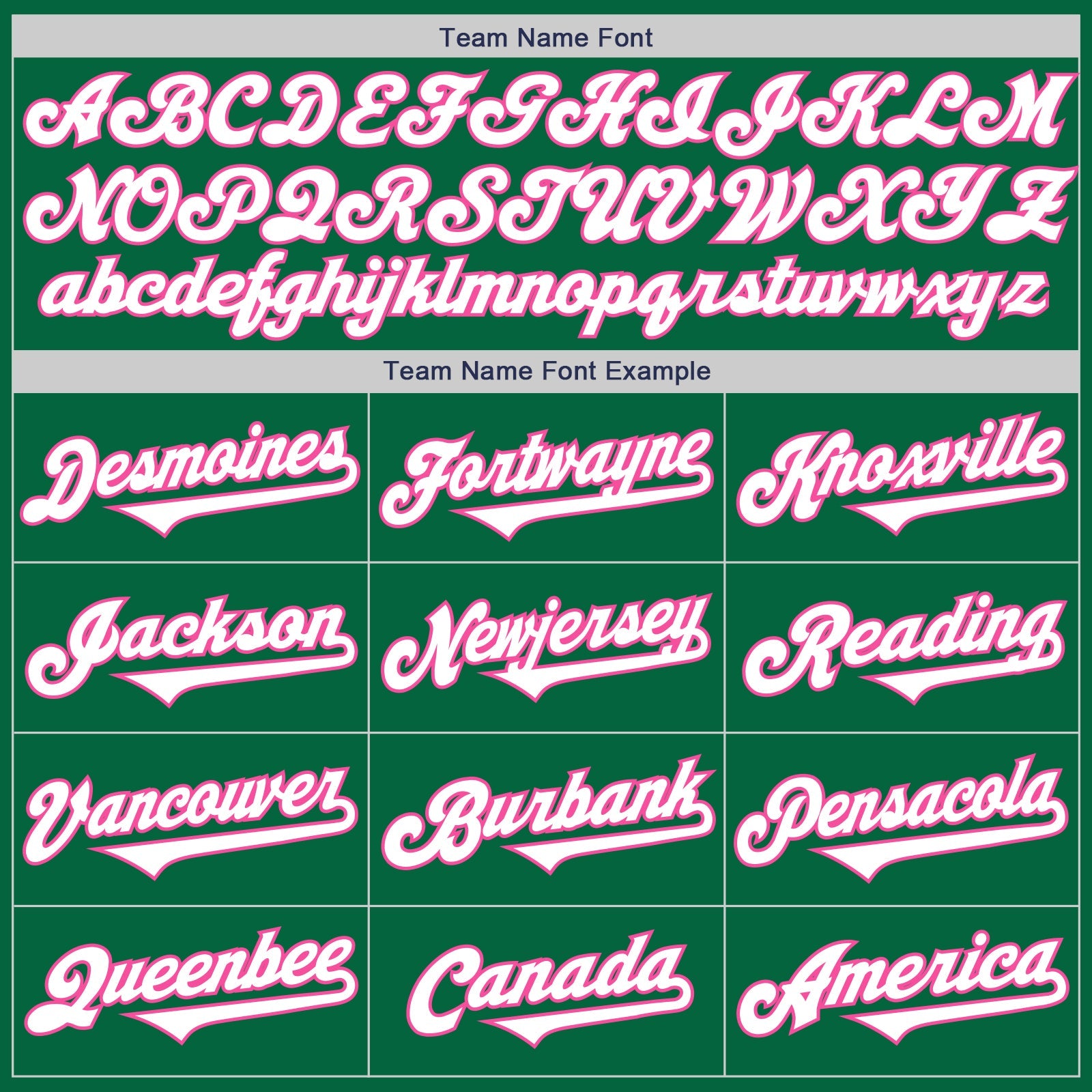 Custom Kelly Green White-Pink Authentic Two Tone Baseball Jersey view 4
