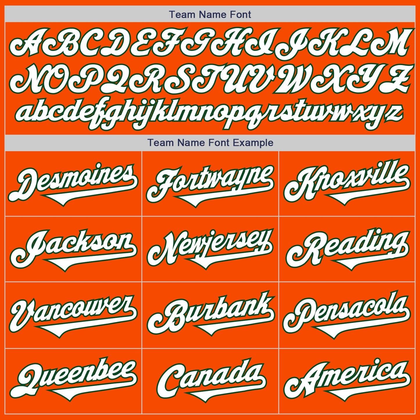 Custom Orange White-Green Authentic Two Tone Baseball Jersey view 4