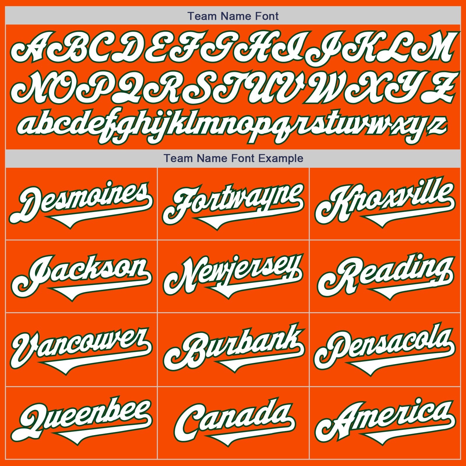 Custom Orange White-Green Authentic Two Tone Baseball Jersey view 4