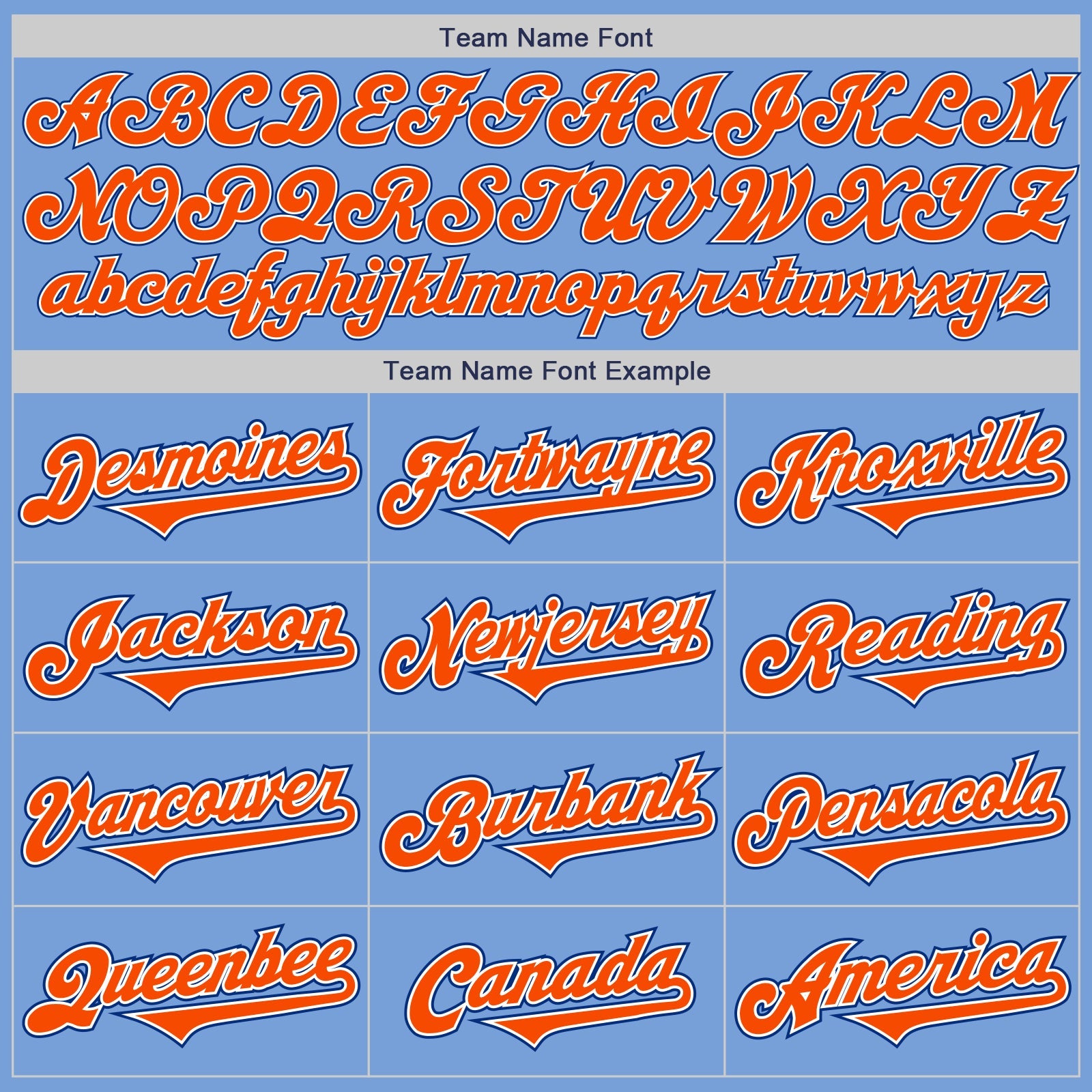Custom Light Blue Orange-Royal Authentic Two Tone Baseball Jersey view 4