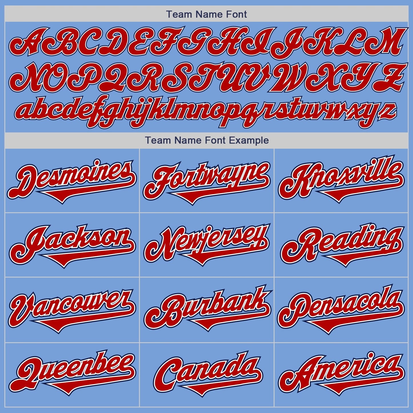 Custom Light Blue Red-Navy Authentic Two Tone Baseball Jersey view 4
