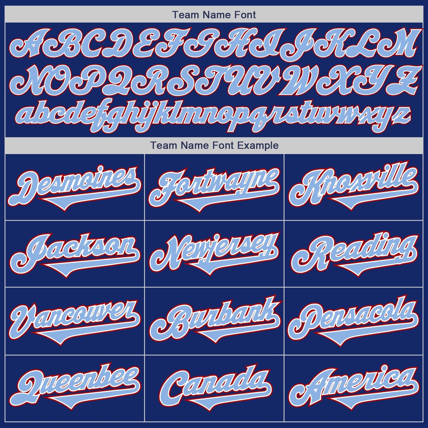 Custom Royal Light Blue-Red Authentic Two Tone Baseball Jersey view 4