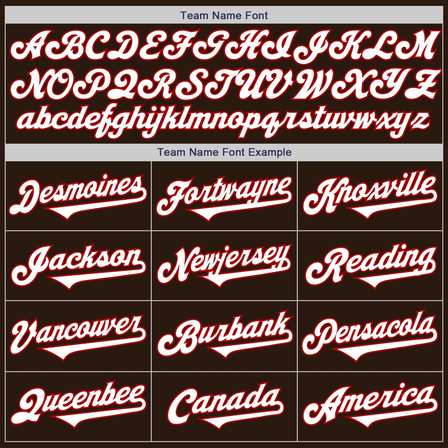 Custom Brown White-Red Authentic Two Tone Baseball Jersey view 4