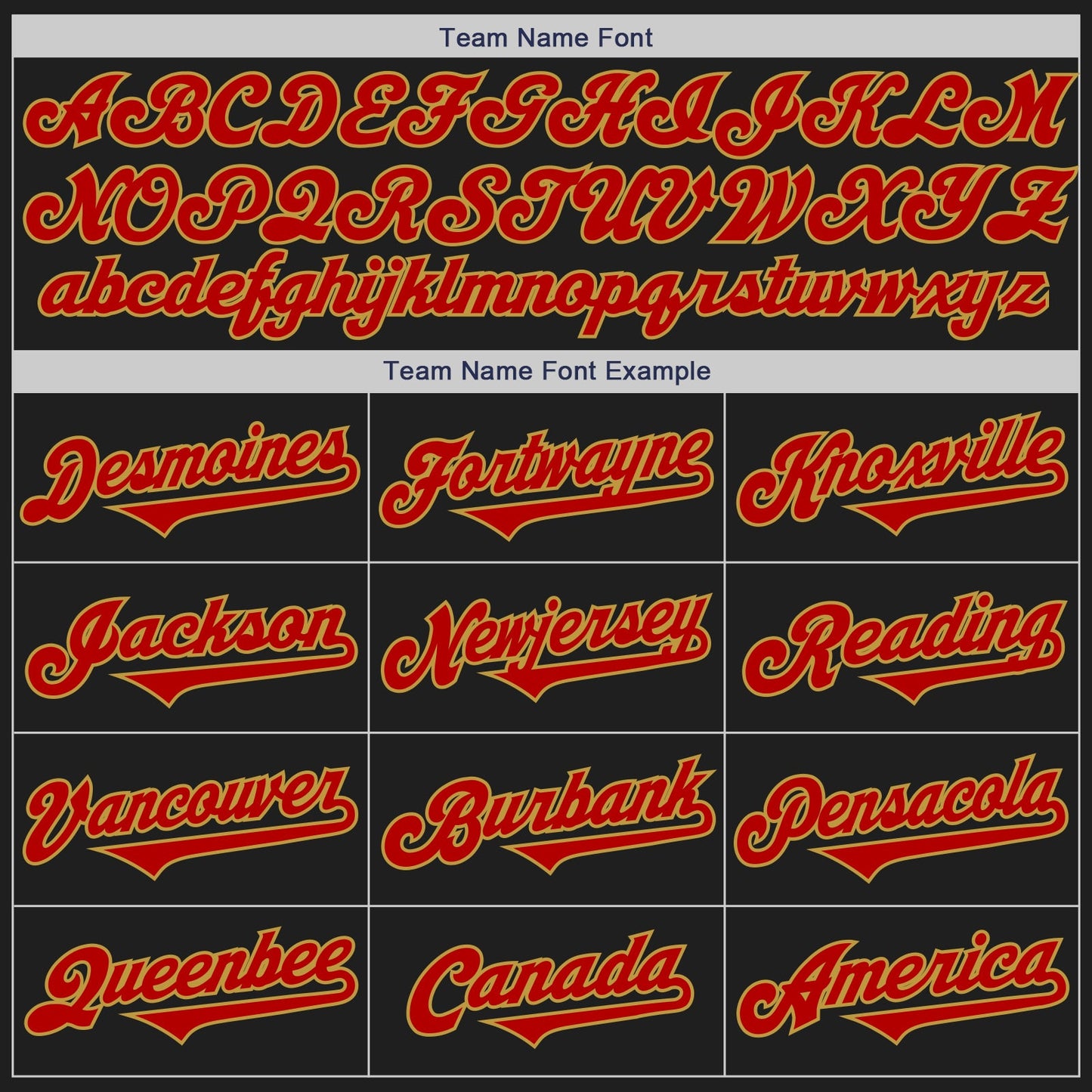 Custom Black Red-Old Gold Authentic Two Tone Baseball Jersey view 4