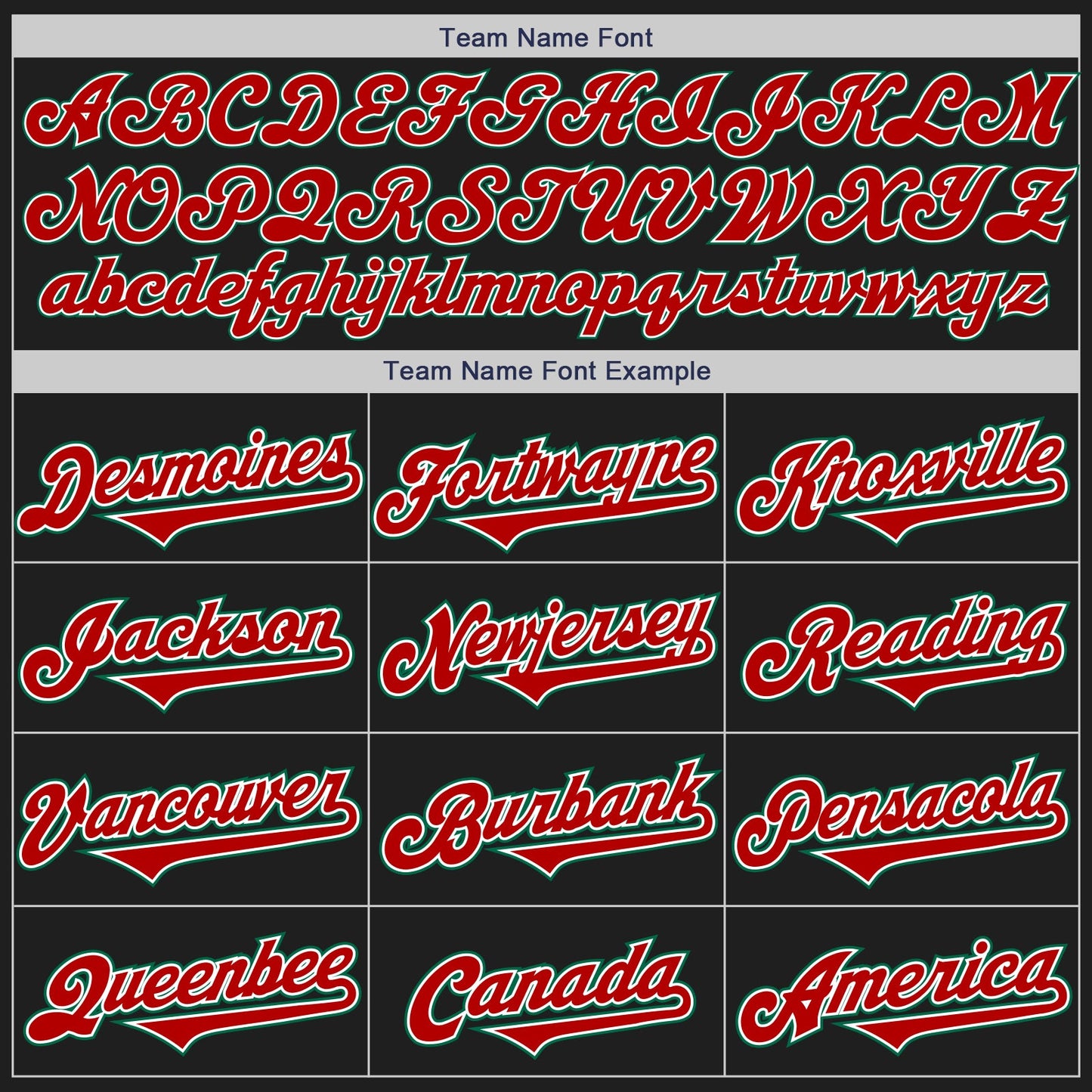 Custom Black Red-Kelly Green Authentic Two Tone Baseball Jersey view 4