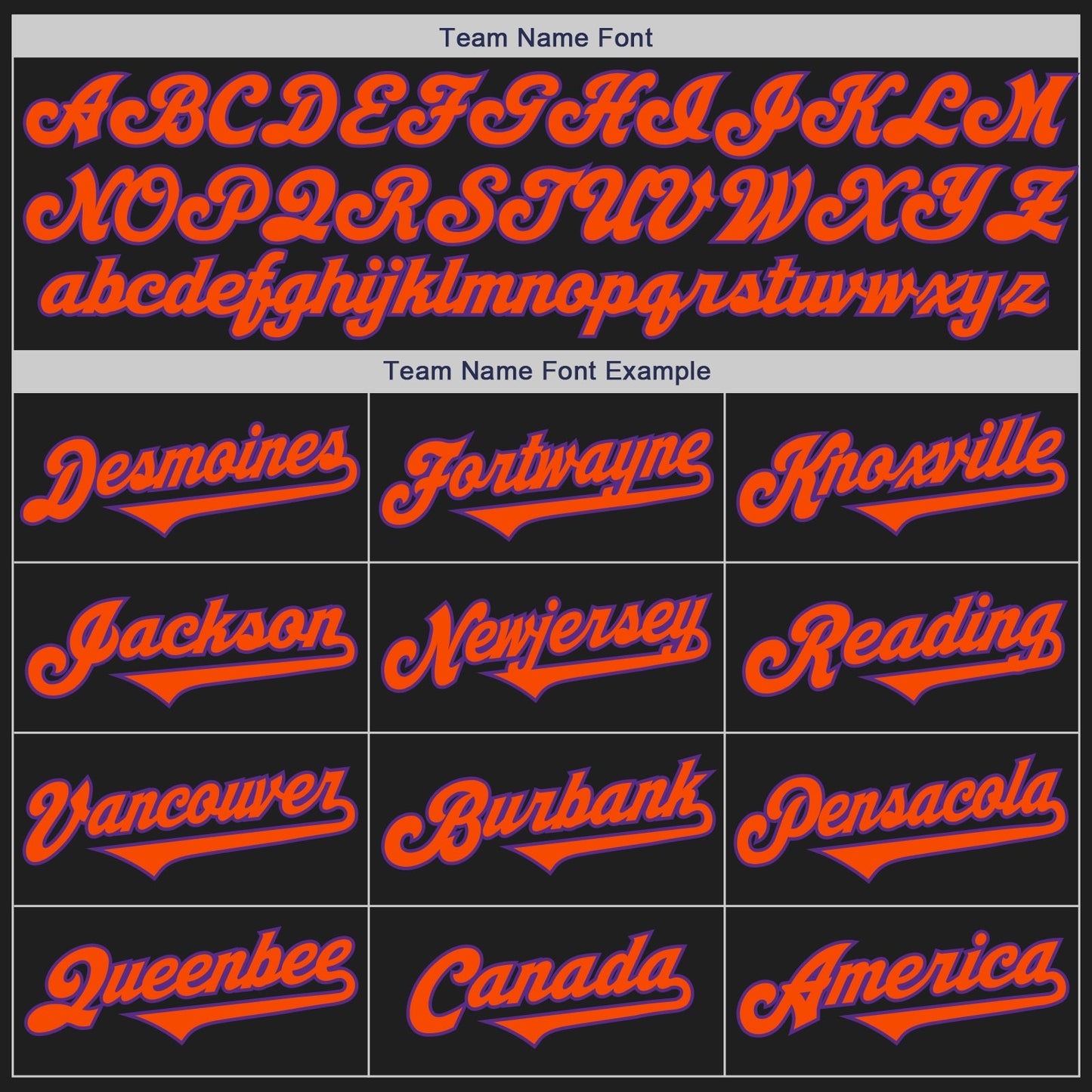 Custom Black Orange-Purple Authentic Two Tone Baseball Jersey view 4
