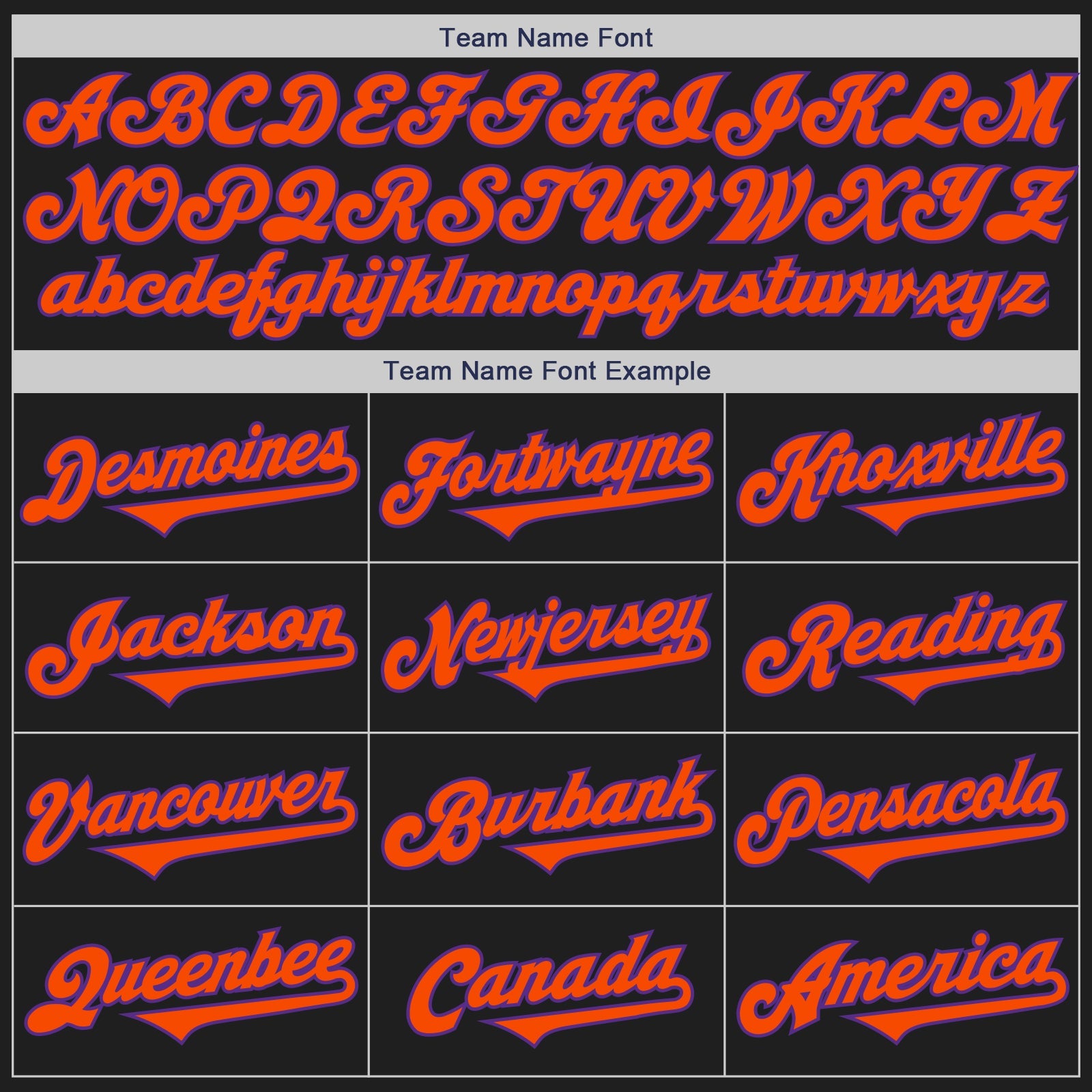 Custom Black Orange-Purple Authentic Two Tone Baseball Jersey view 4