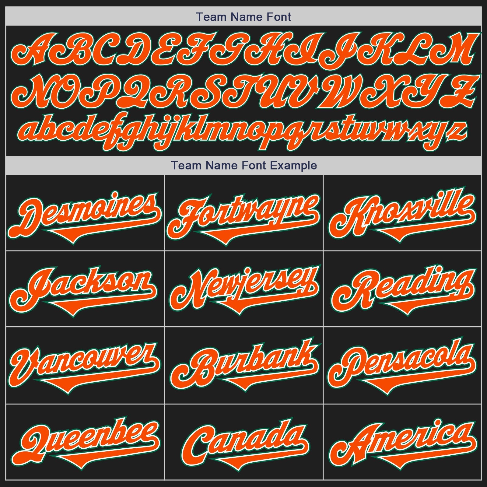 Custom Black Orange-Kelly Green Authentic Two Tone Baseball Jersey view 4