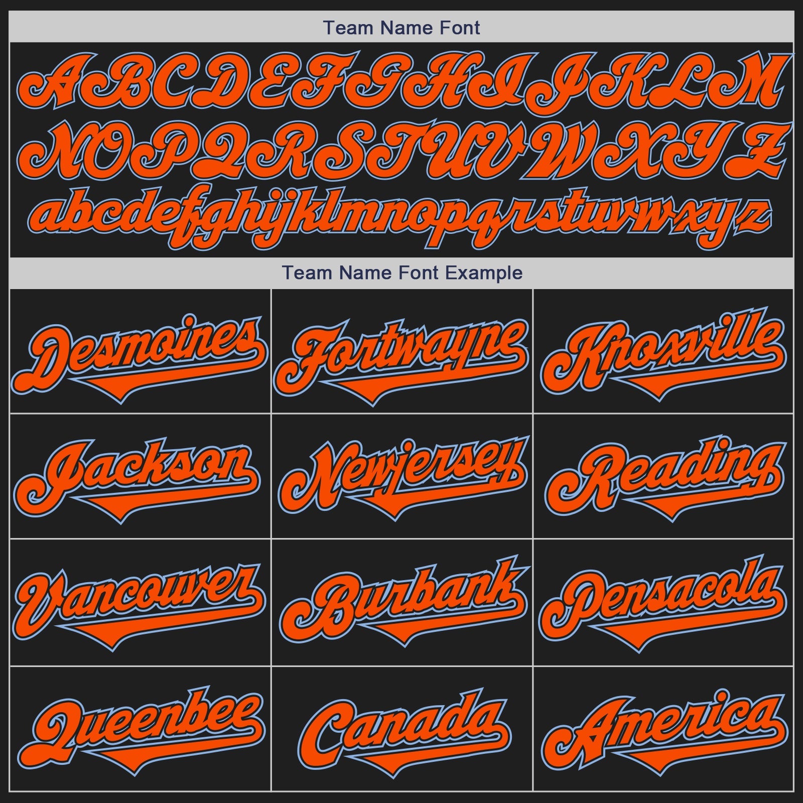 Custom Black Orange-Light Blue Authentic Two Tone Baseball Jersey view 4