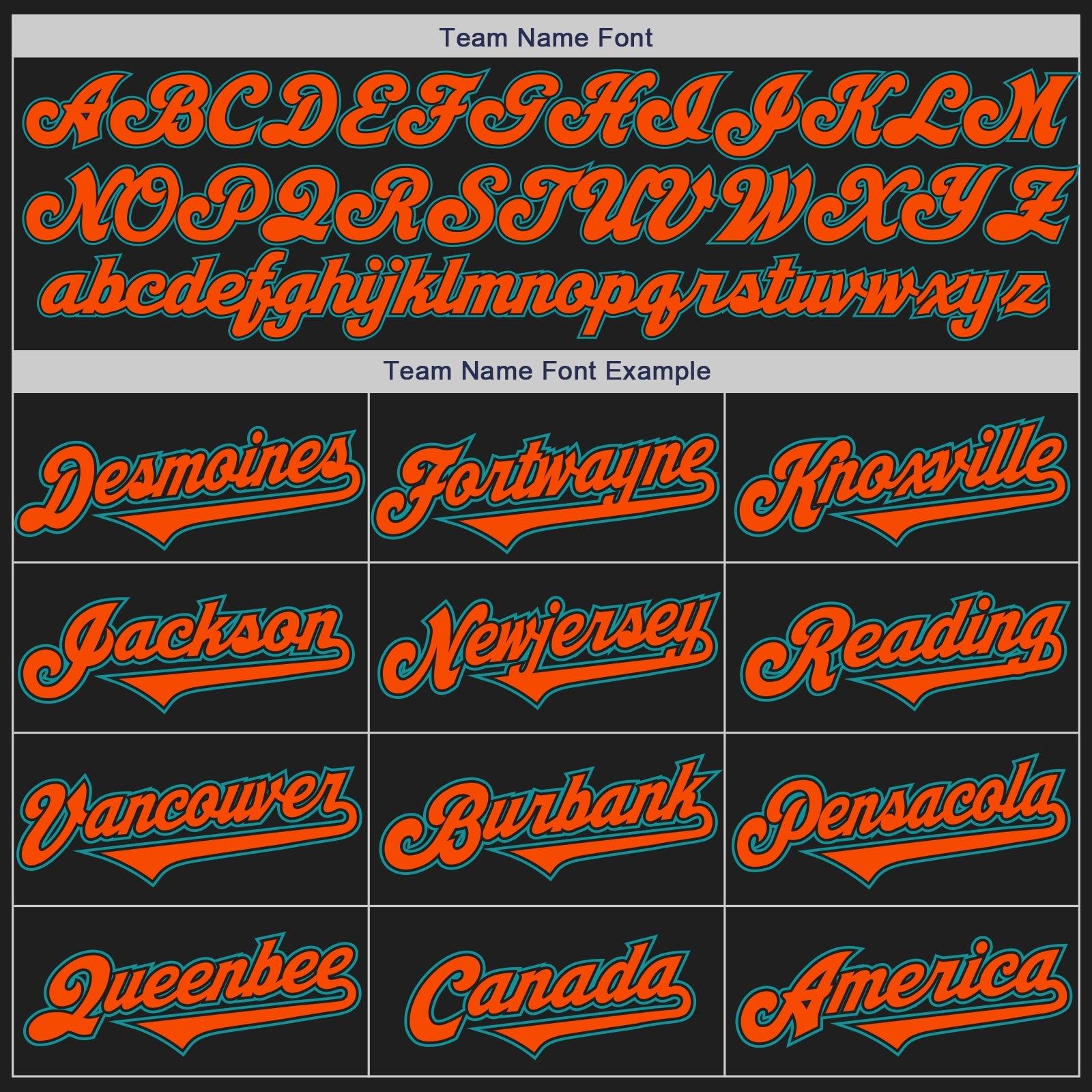 Custom Black Orange-Teal Authentic Two Tone Baseball Jersey view 4