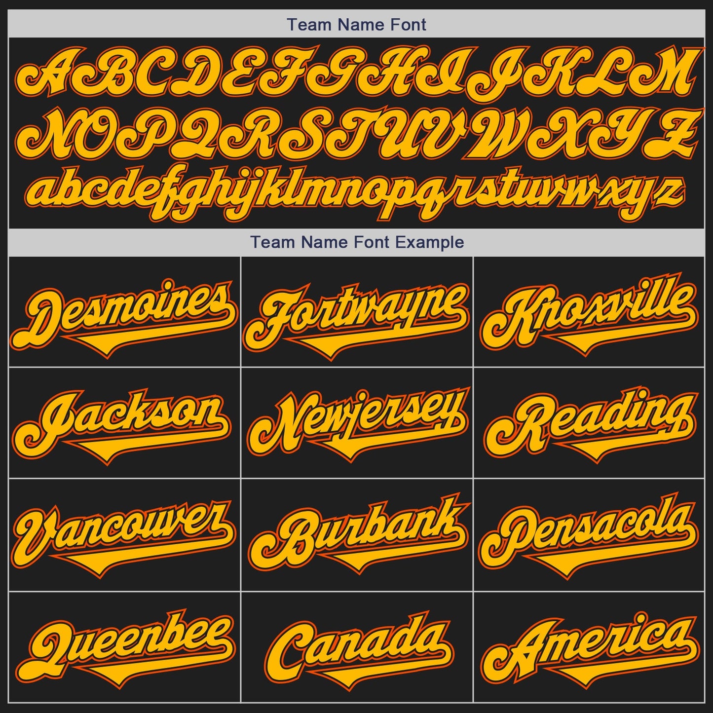 Custom Black Gold-Orange Authentic Two Tone Baseball Jersey view 4