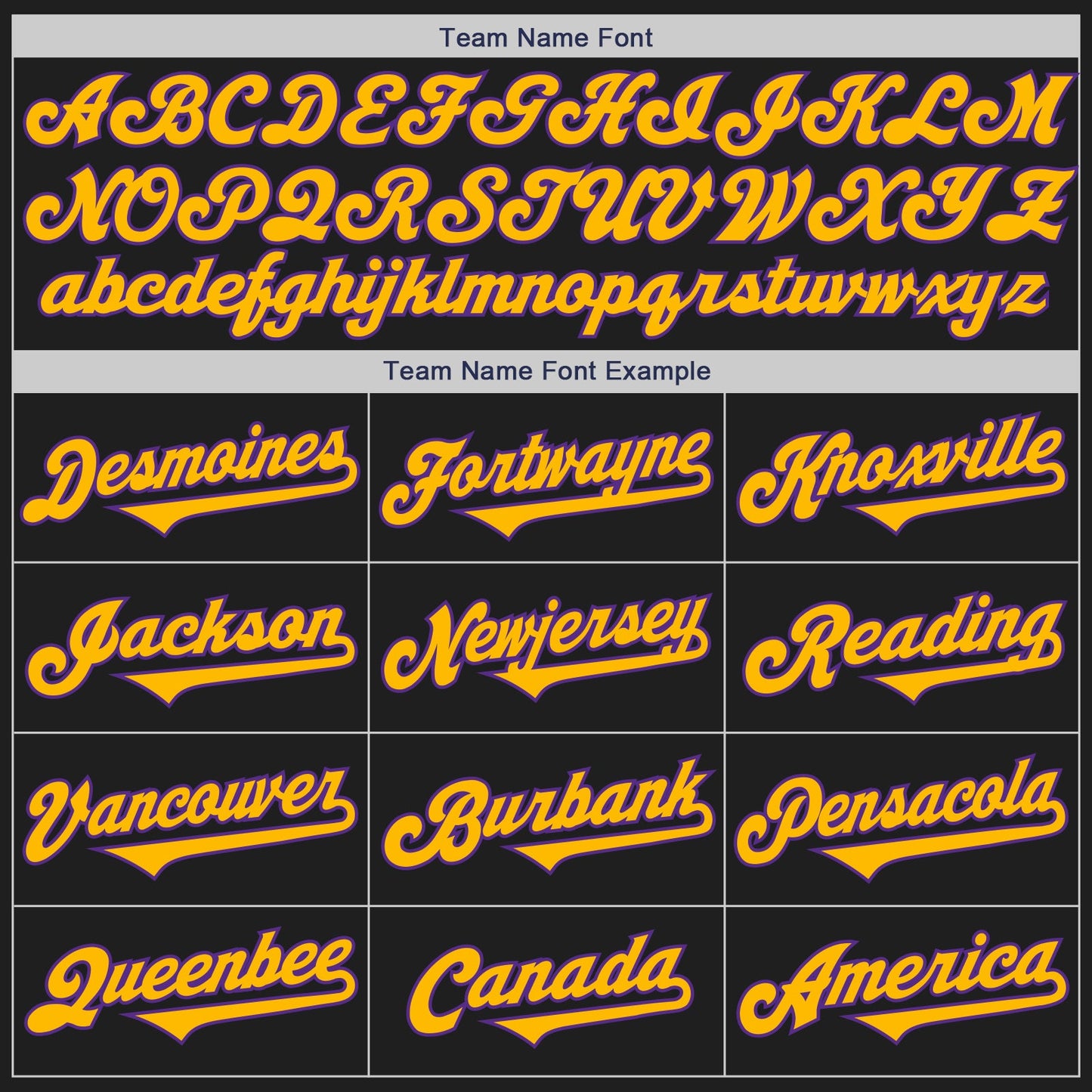 Custom Black Gold-Purple Authentic Two Tone Baseball Jersey view 4