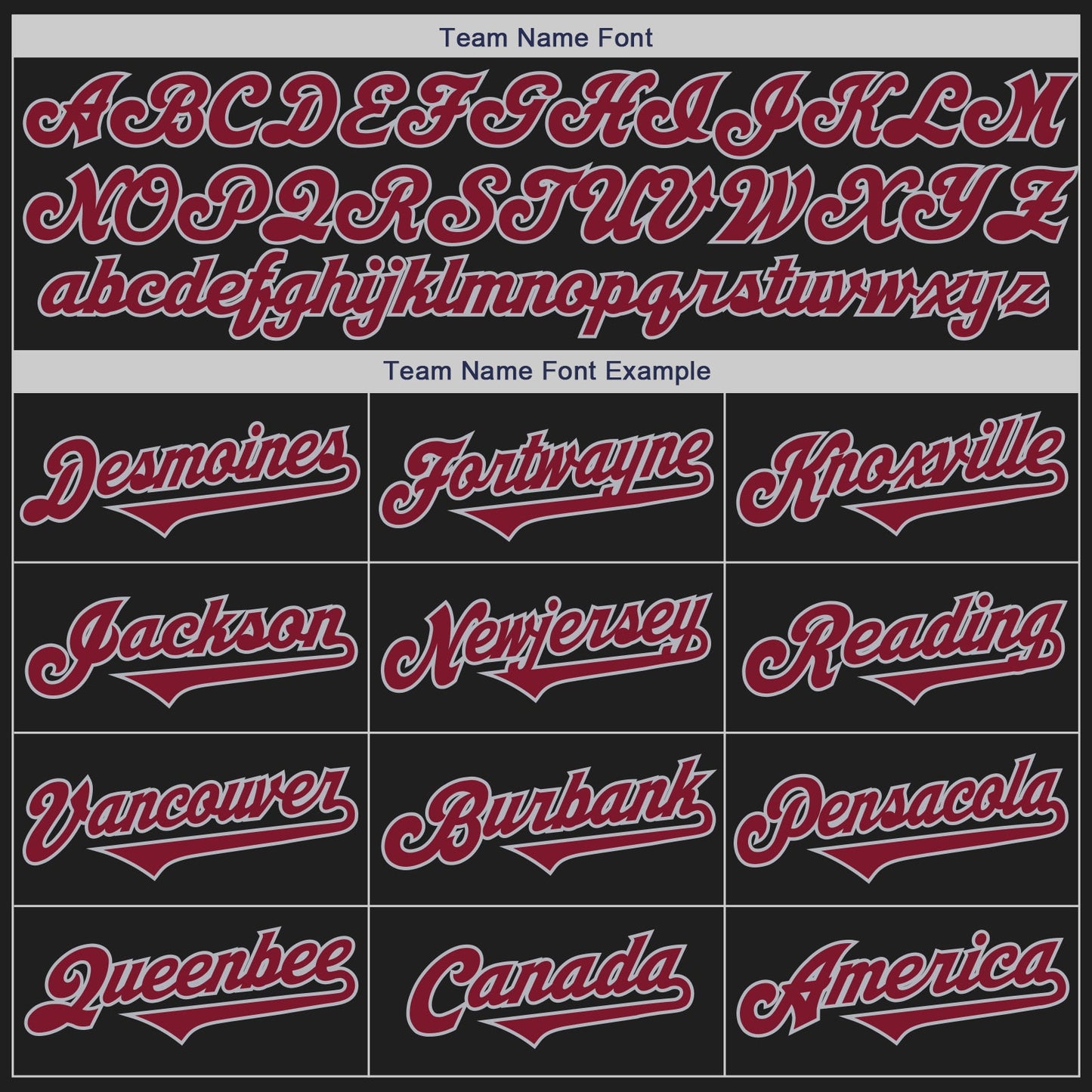 Custom Black Crimson-Gray Authentic Two Tone Baseball Jersey view 4