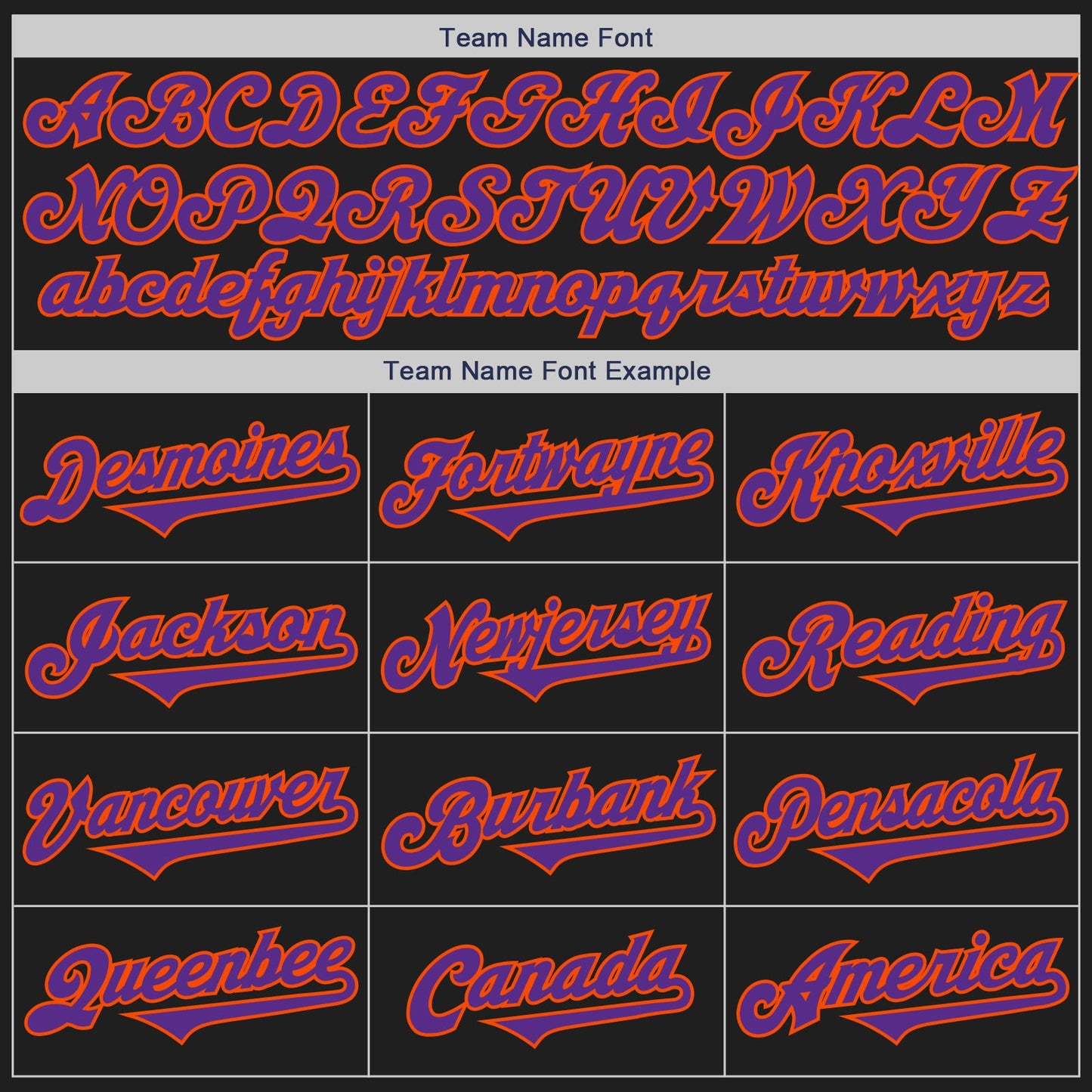 Custom Black Purple-Orange Authentic Two Tone Baseball Jersey view 4