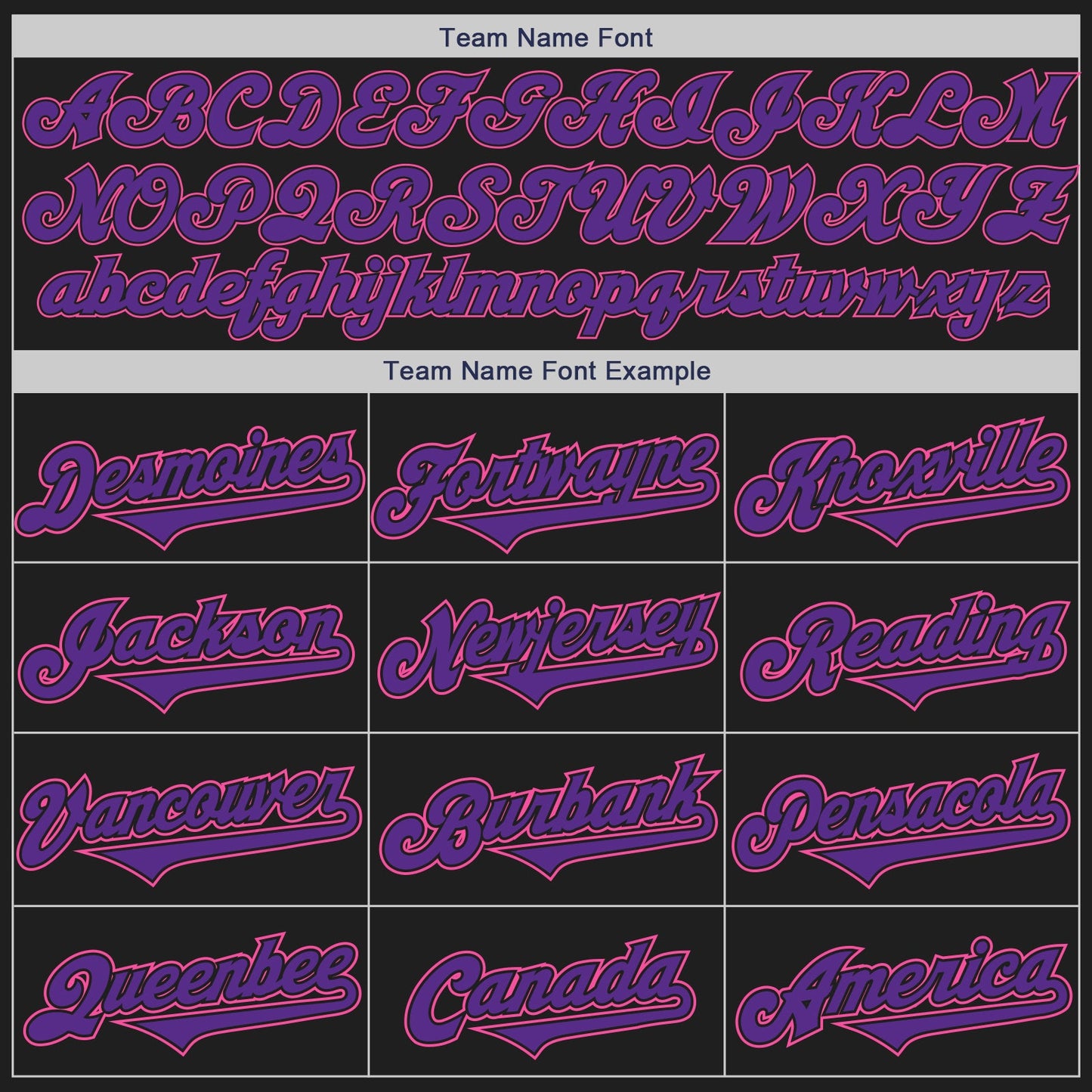 Custom Black Purple-Pink Authentic Two Tone Baseball Jersey view 4