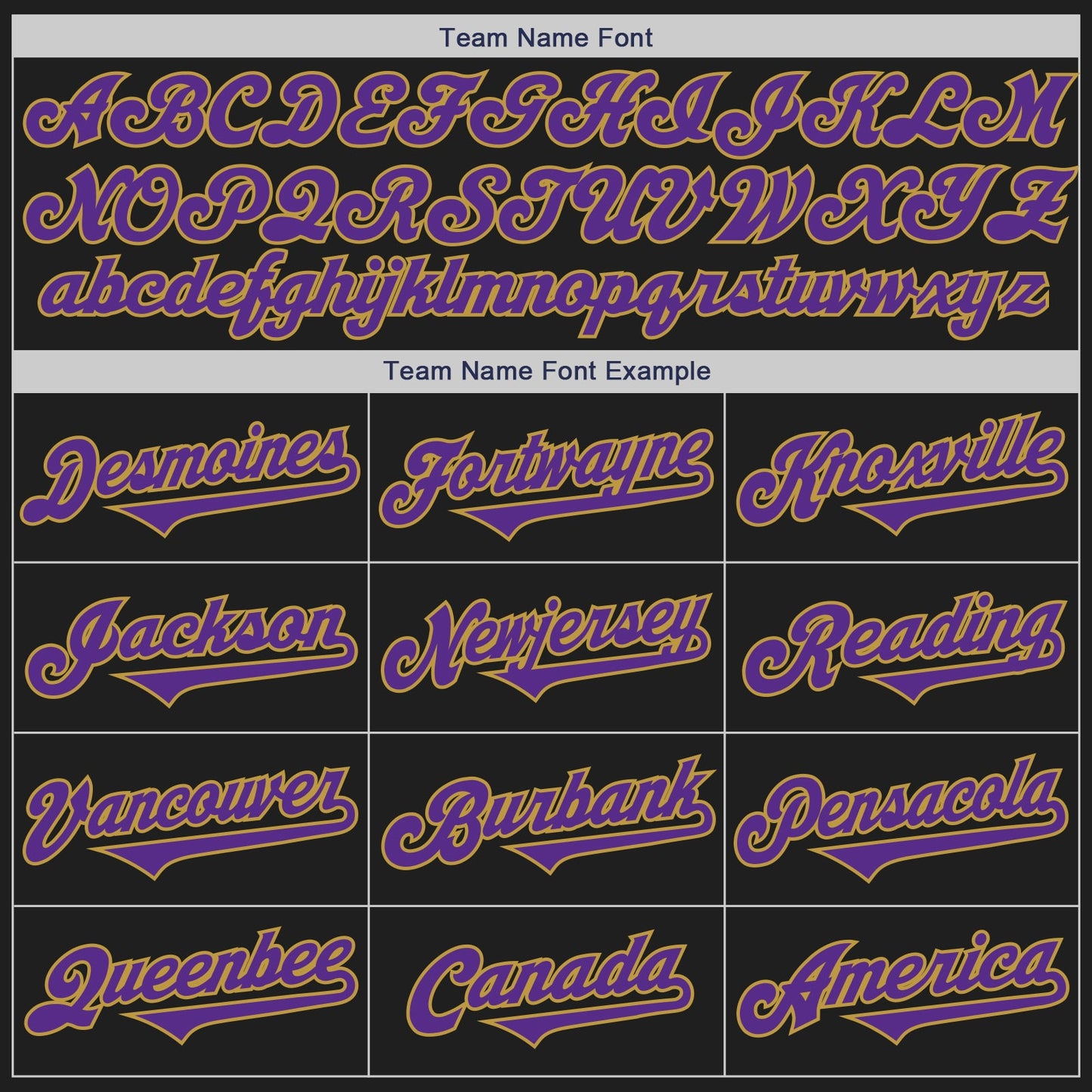 Custom Black Purple-Old Gold Authentic Two Tone Baseball Jersey view 4