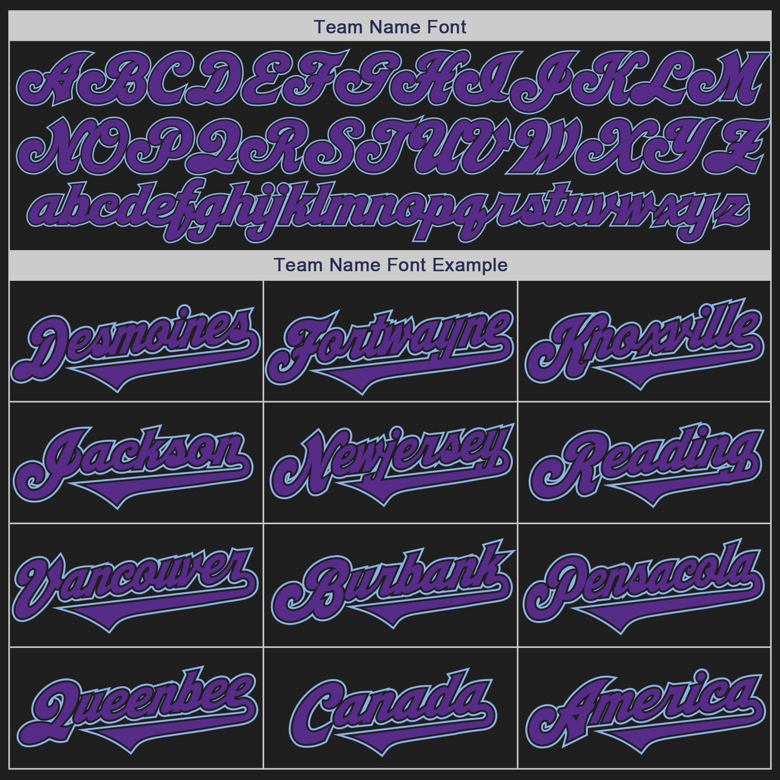 Custom Black Purple-Light Blue Authentic Two Tone Baseball Jersey view 4