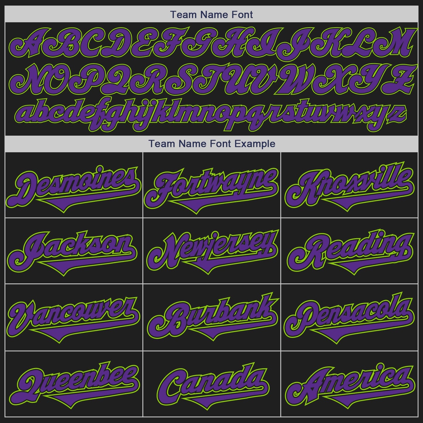Custom Black Purple-Neon Green Authentic Two Tone Baseball Jersey view 4