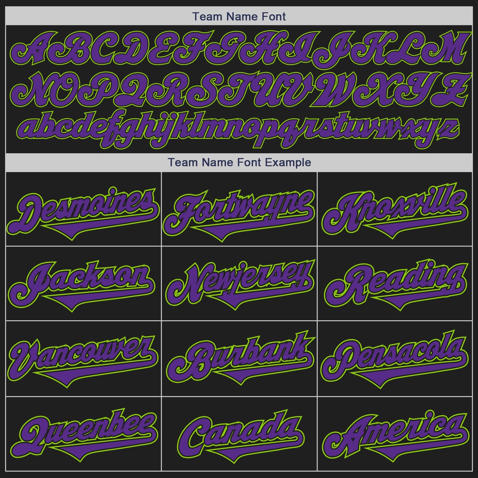 Custom Black Purple-Neon Green Authentic Two Tone Baseball Jersey view 4