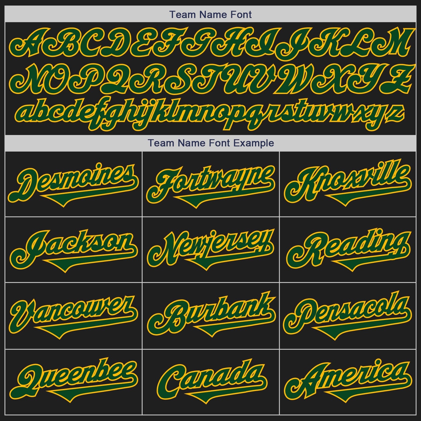 Custom Black Green-Gold Authentic Two Tone Baseball Jersey view 4