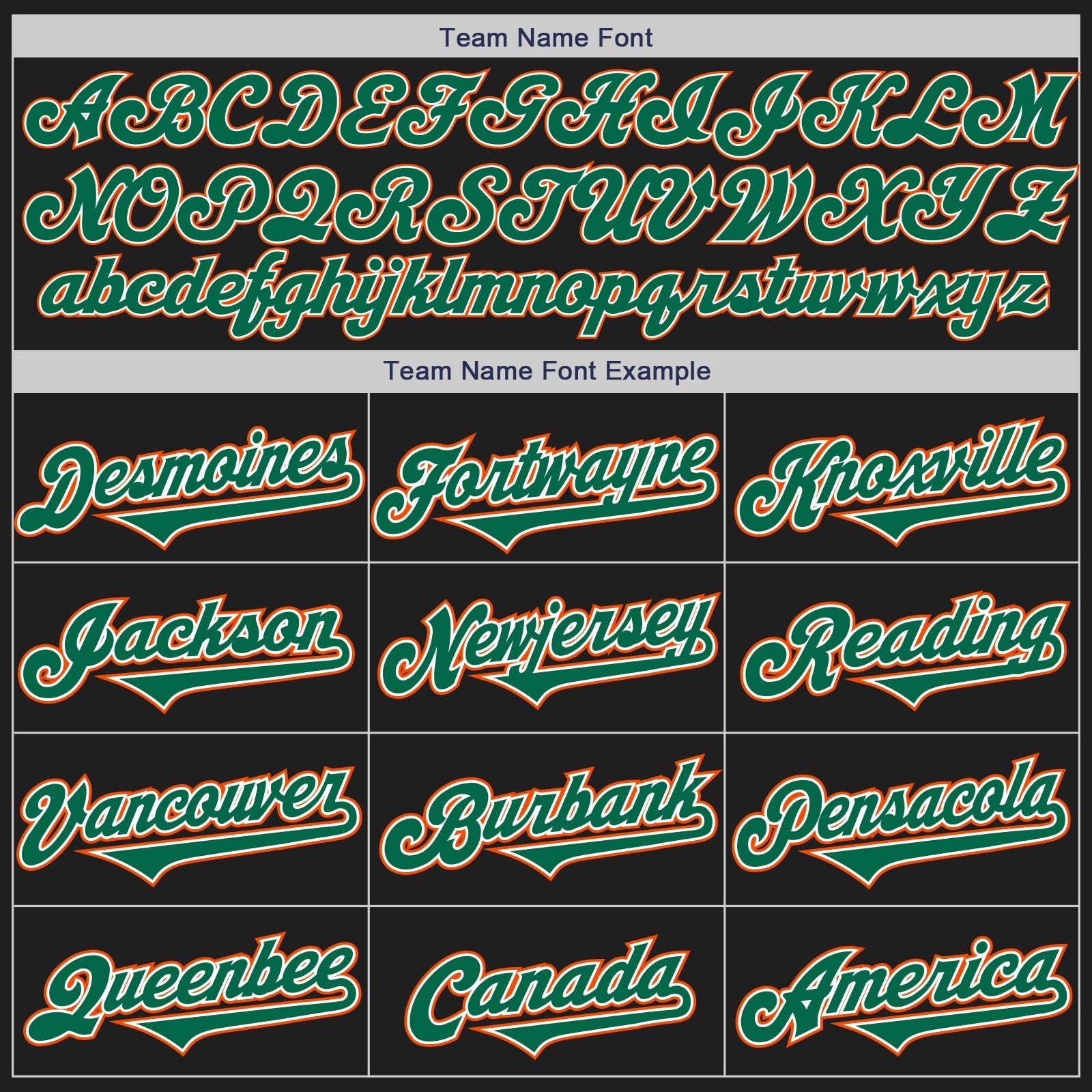 Custom Black Kelly Green-Orange Authentic Two Tone Baseball Jersey view 4
