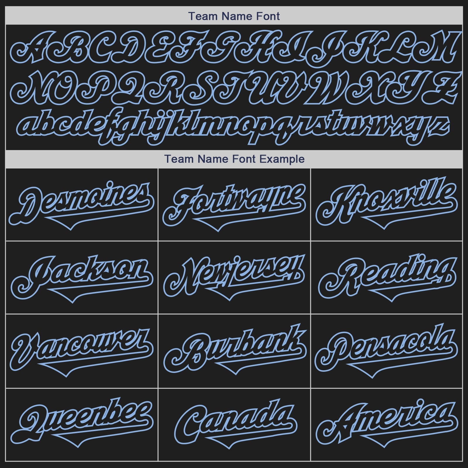 Custom Black Light Blue Authentic Two Tone Baseball Jersey view 4