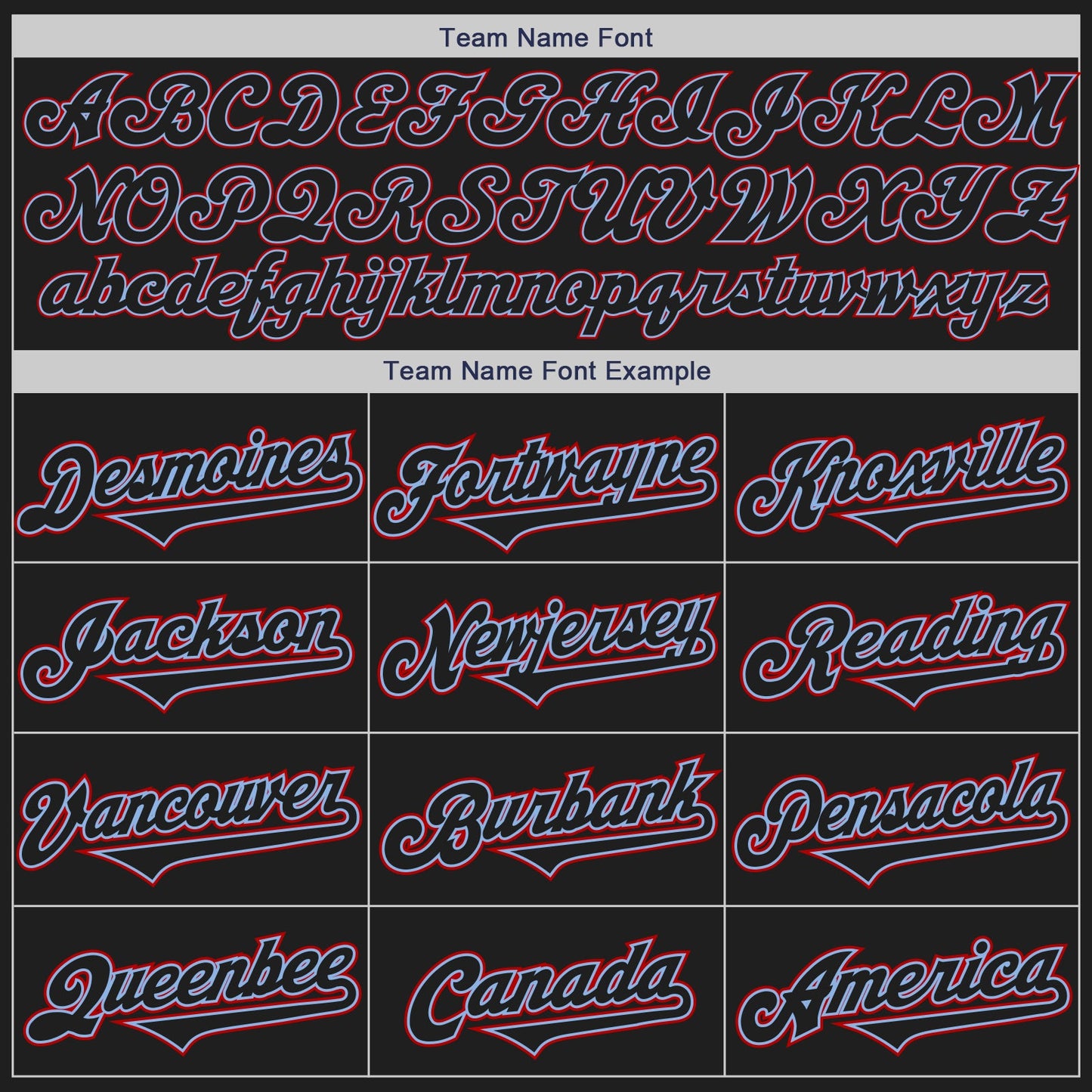 Custom Black Light Blue-Red Authentic Two Tone Baseball Jersey view 4