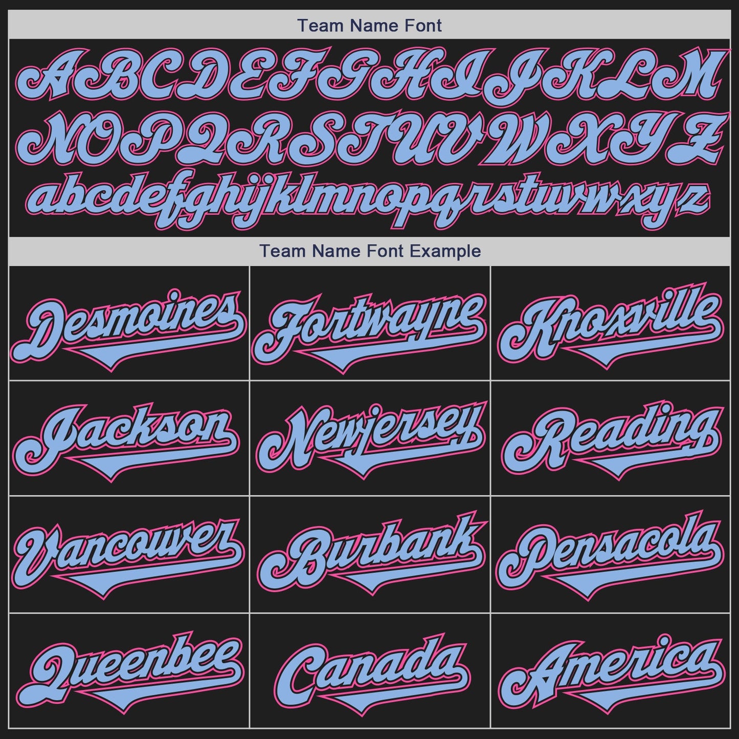 Custom Black Light Blue-Pink Authentic Two Tone Baseball Jersey view 4