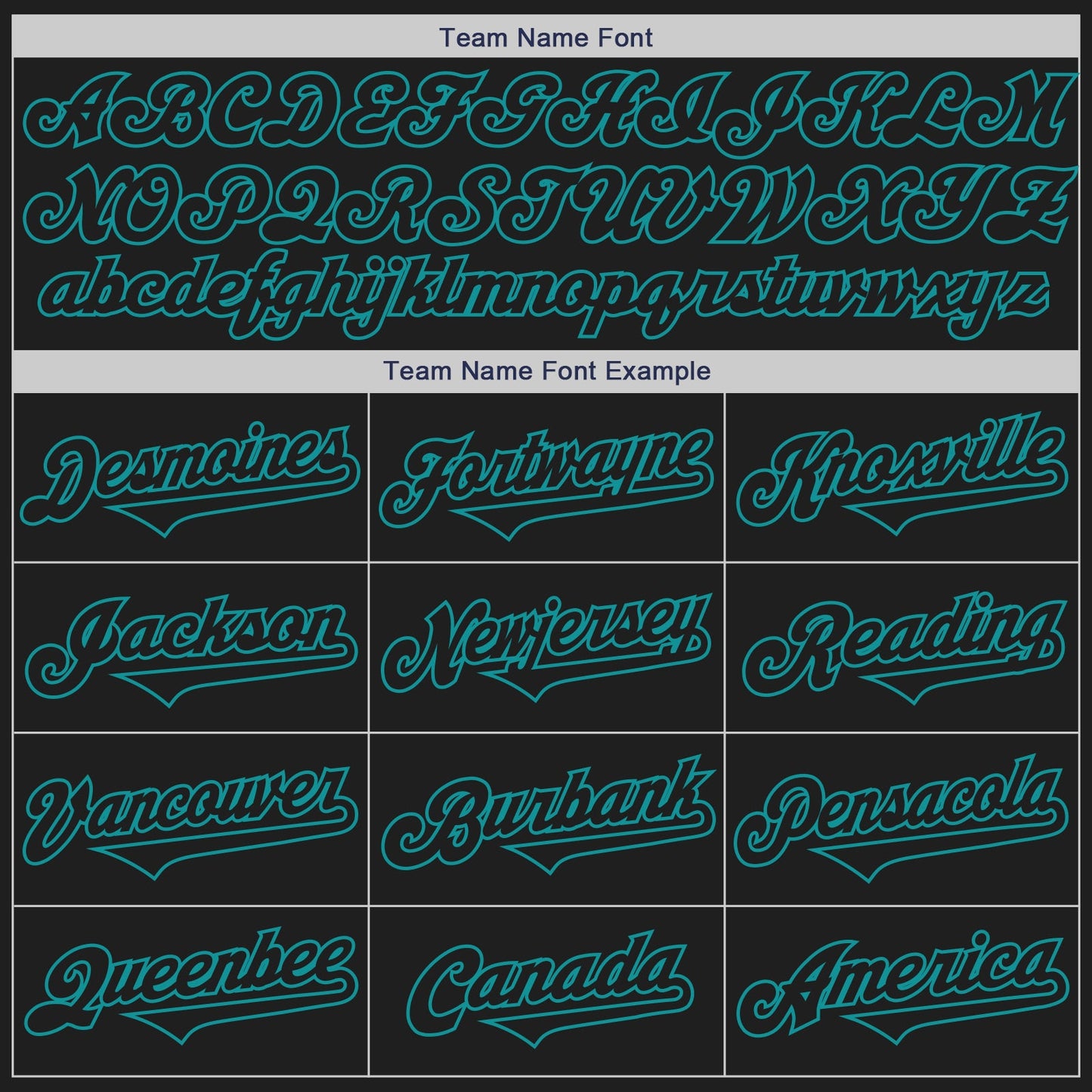 Custom Black Teal Authentic Two Tone Baseball Jersey view 4