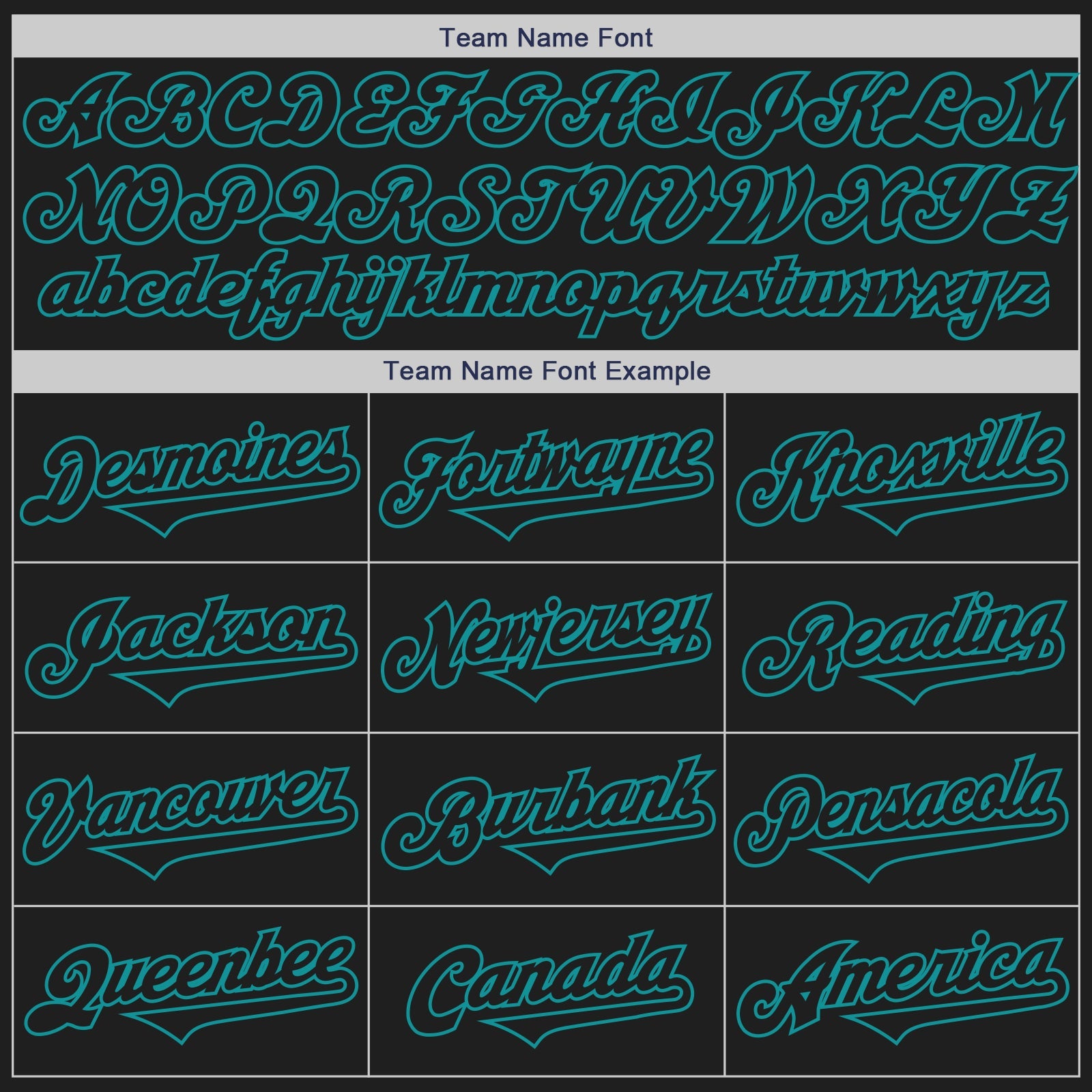 Custom Black Teal Authentic Two Tone Baseball Jersey view 4