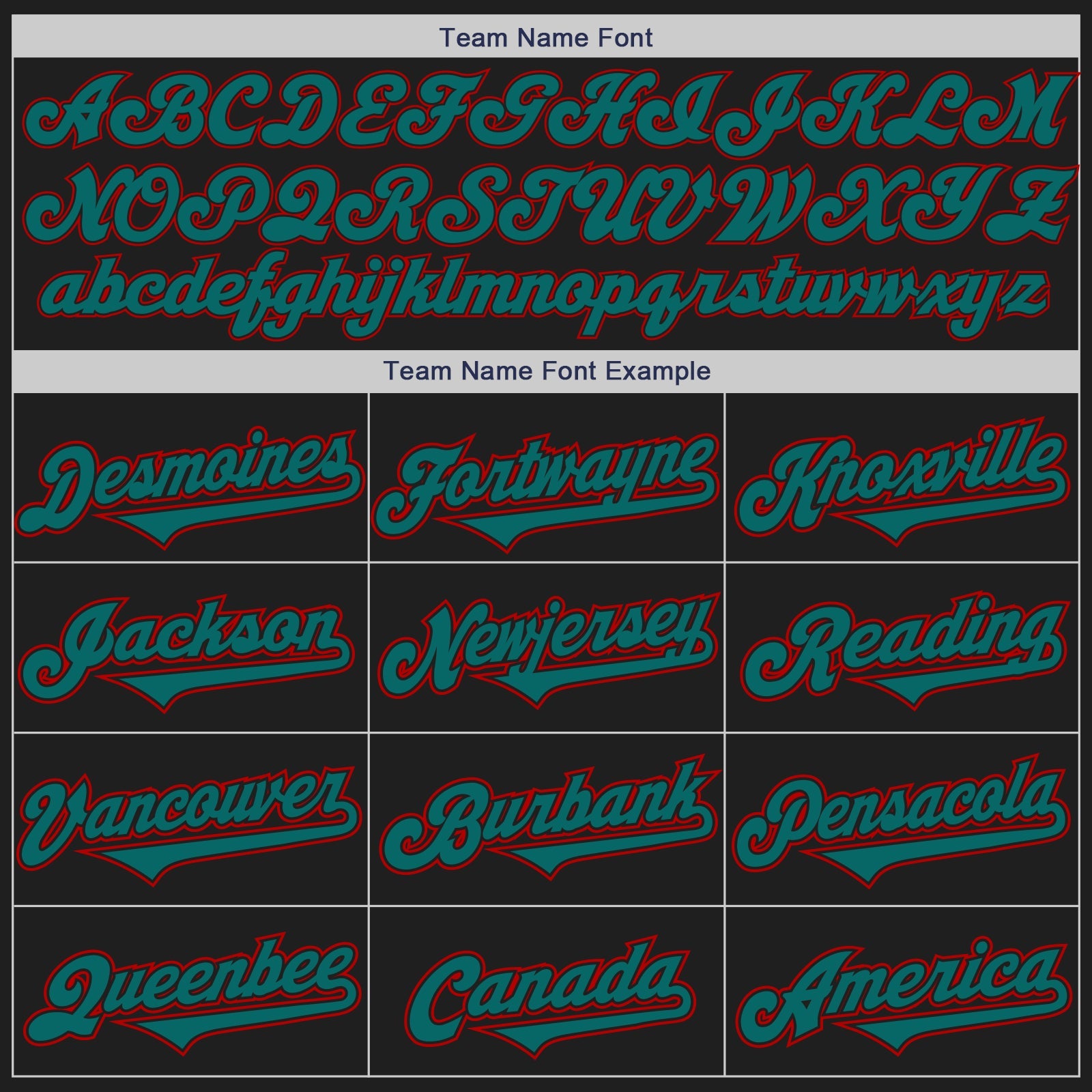 Custom Black Teal-Red Authentic Two Tone Baseball Jersey view 4