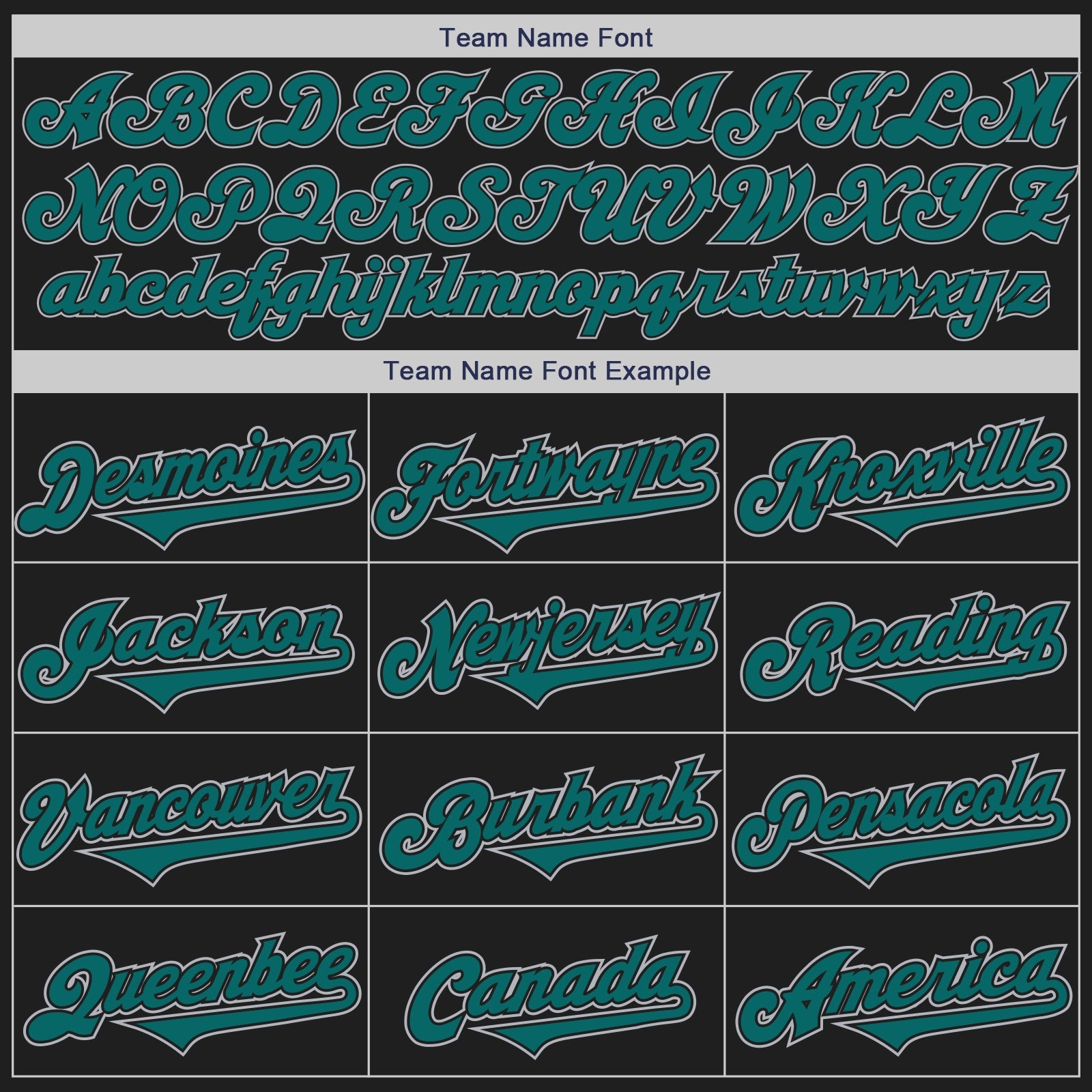 Custom Black Teal-Gray Authentic Two Tone Baseball Jersey view 4
