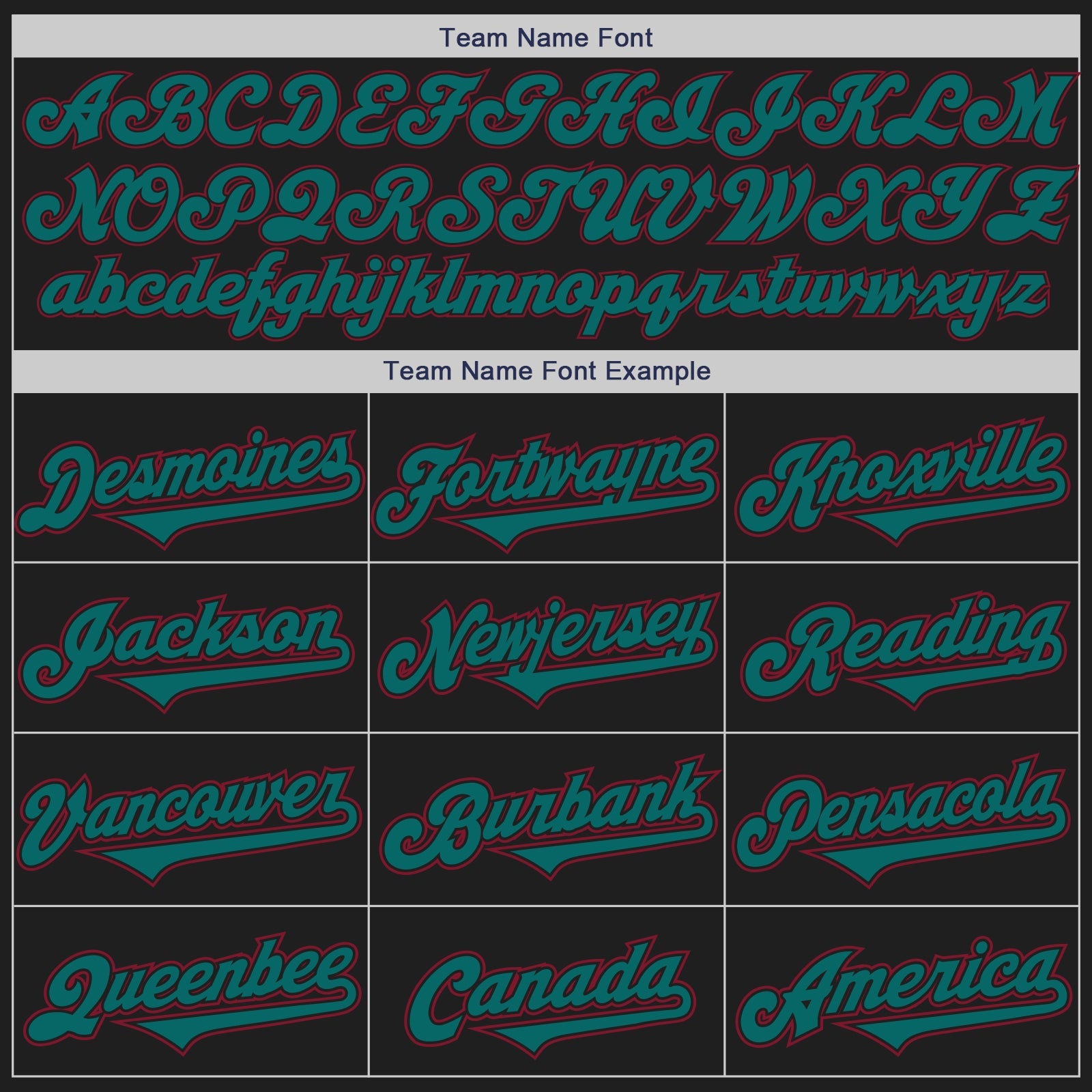 Custom Black Teal-Crimson Authentic Two Tone Baseball Jersey view 4