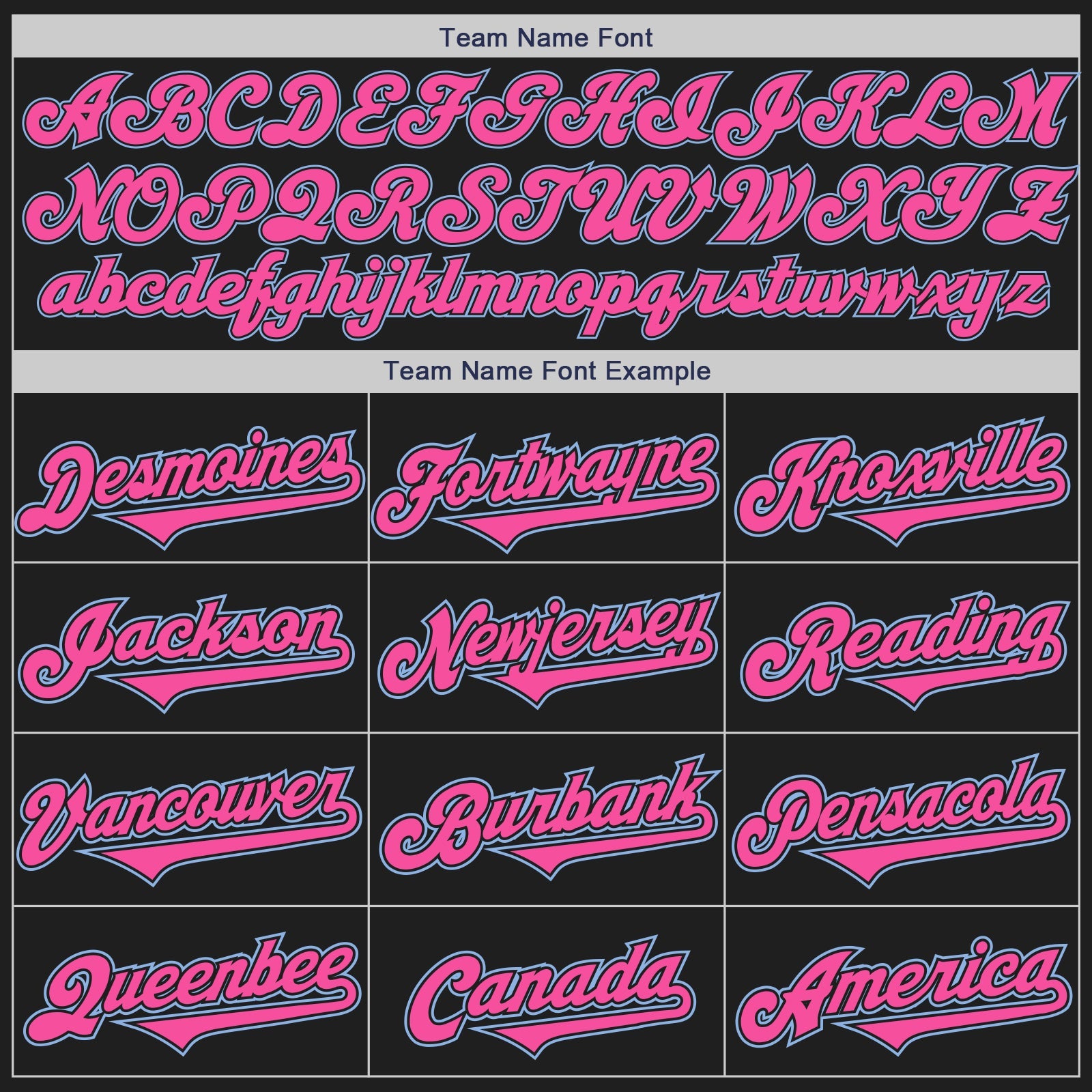 Custom Black Light Blue-Pink Authentic Two Tone Baseball Jersey view 4