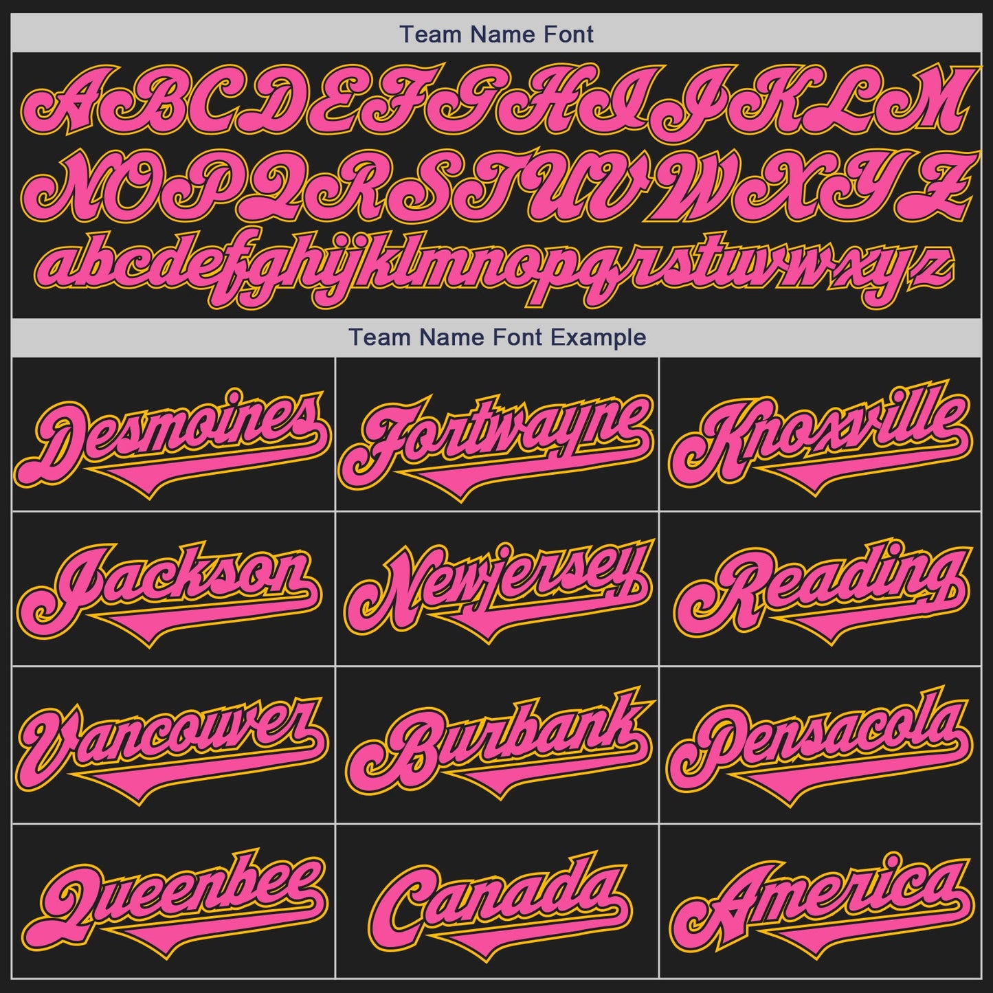 Custom Black Gold-Pink Authentic Two Tone Baseball Jersey view 4