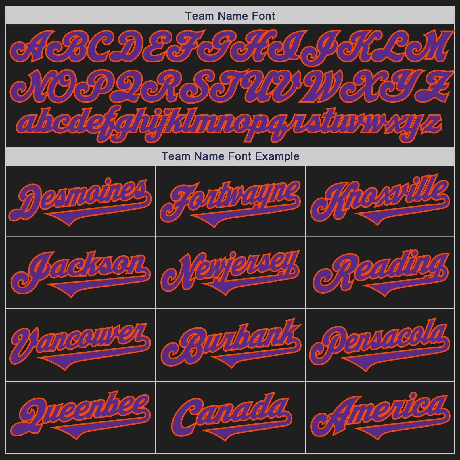 Custom Black Purple-Orange Authentic Two Tone Baseball Jersey view 4