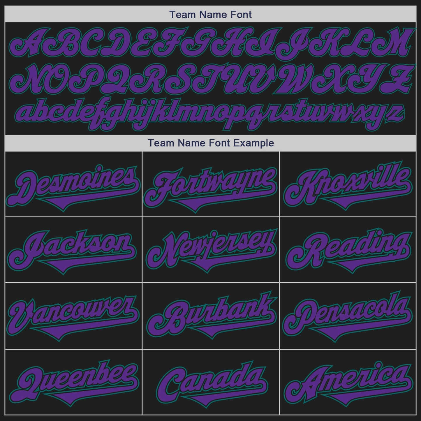 Custom Black Purple-Teal Authentic Two Tone Baseball Jersey view 4