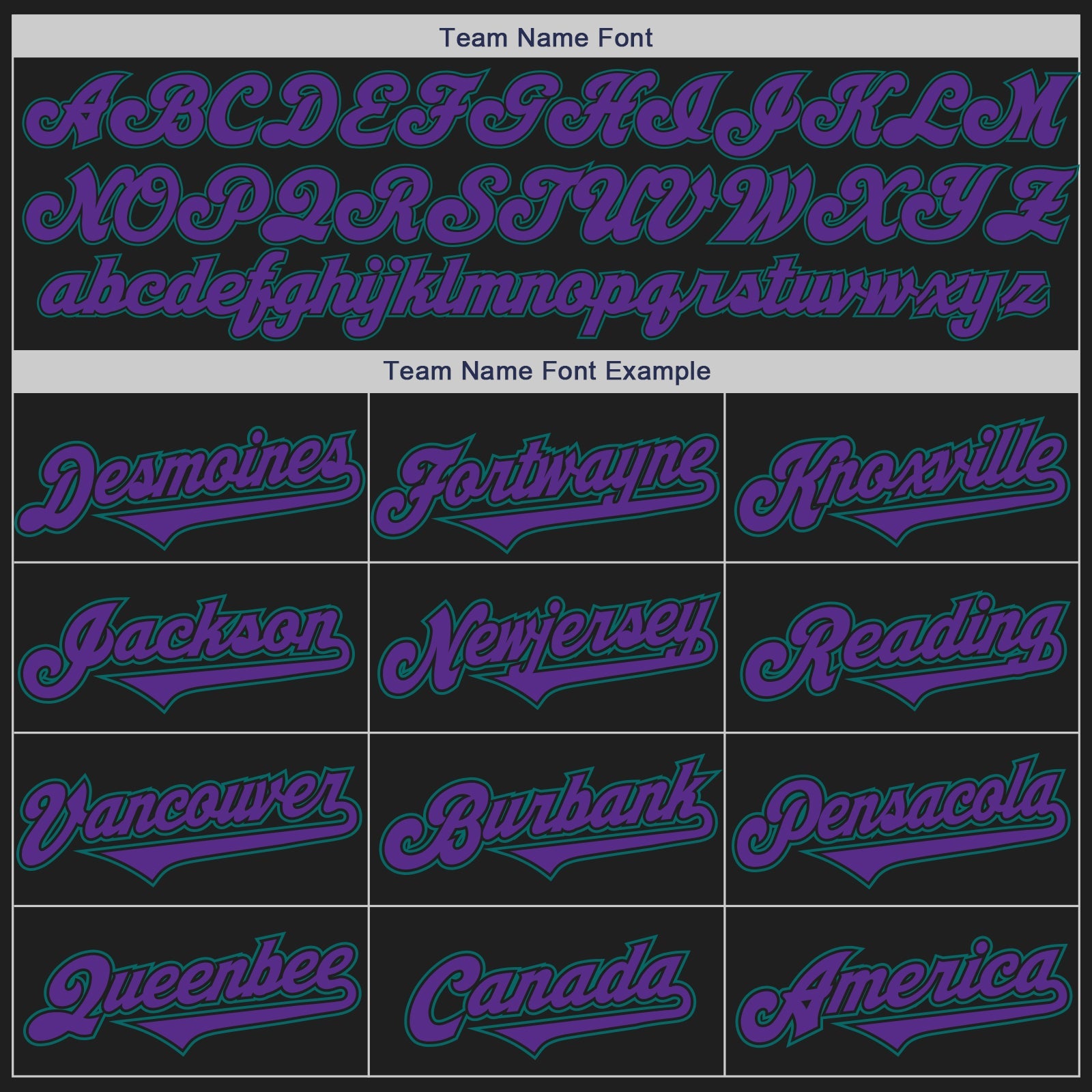 Custom Black Purple-Teal Authentic Two Tone Baseball Jersey view 4