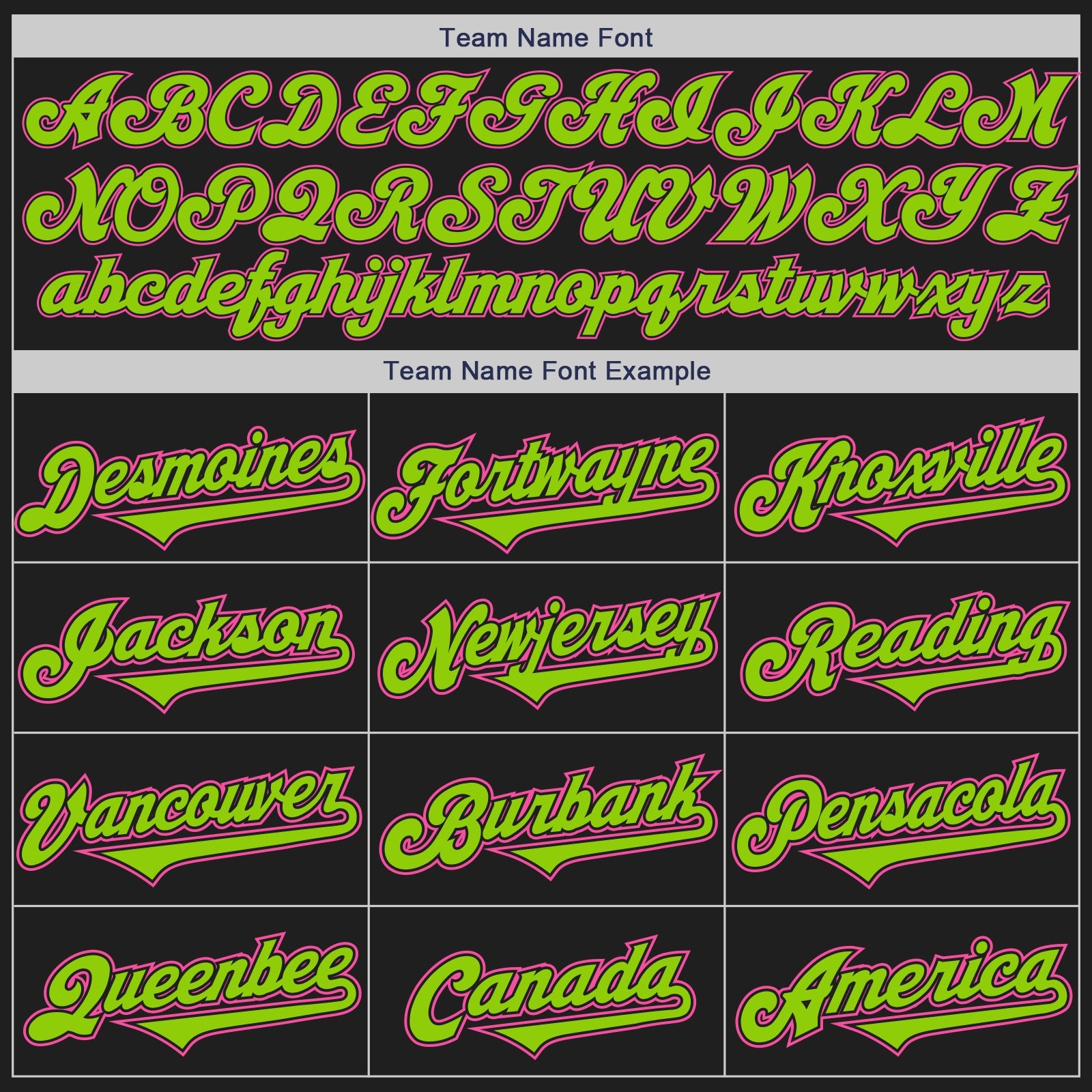Custom Black Neon Green-Pink Authentic Two Tone Baseball Jersey view 4
