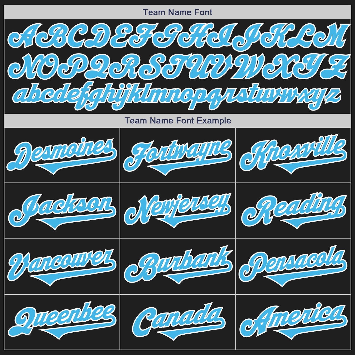 Custom Black Sky Blue-White Authentic Two Tone Baseball Jersey view 4