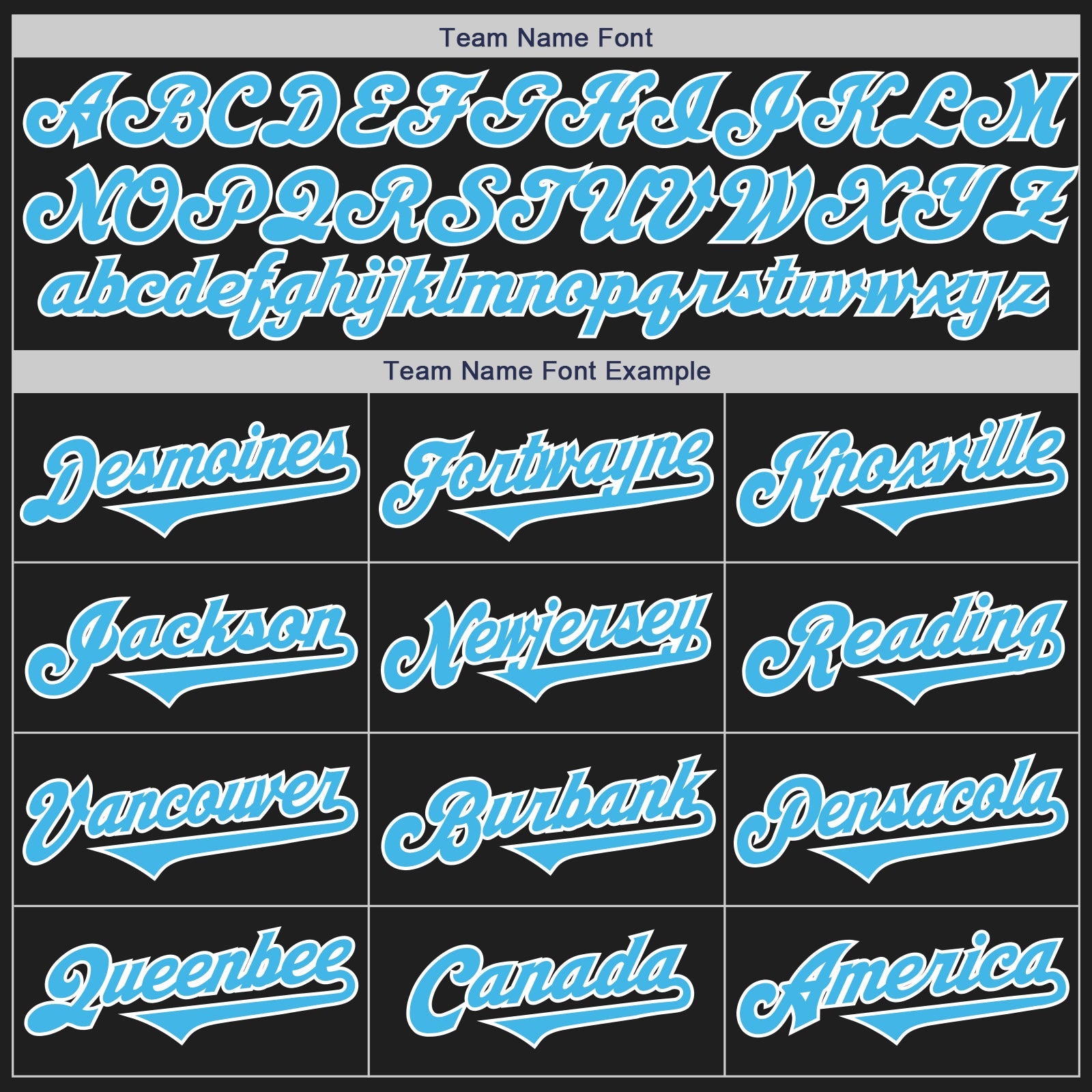 Custom Black Sky Blue-White Authentic Two Tone Baseball Jersey view 4