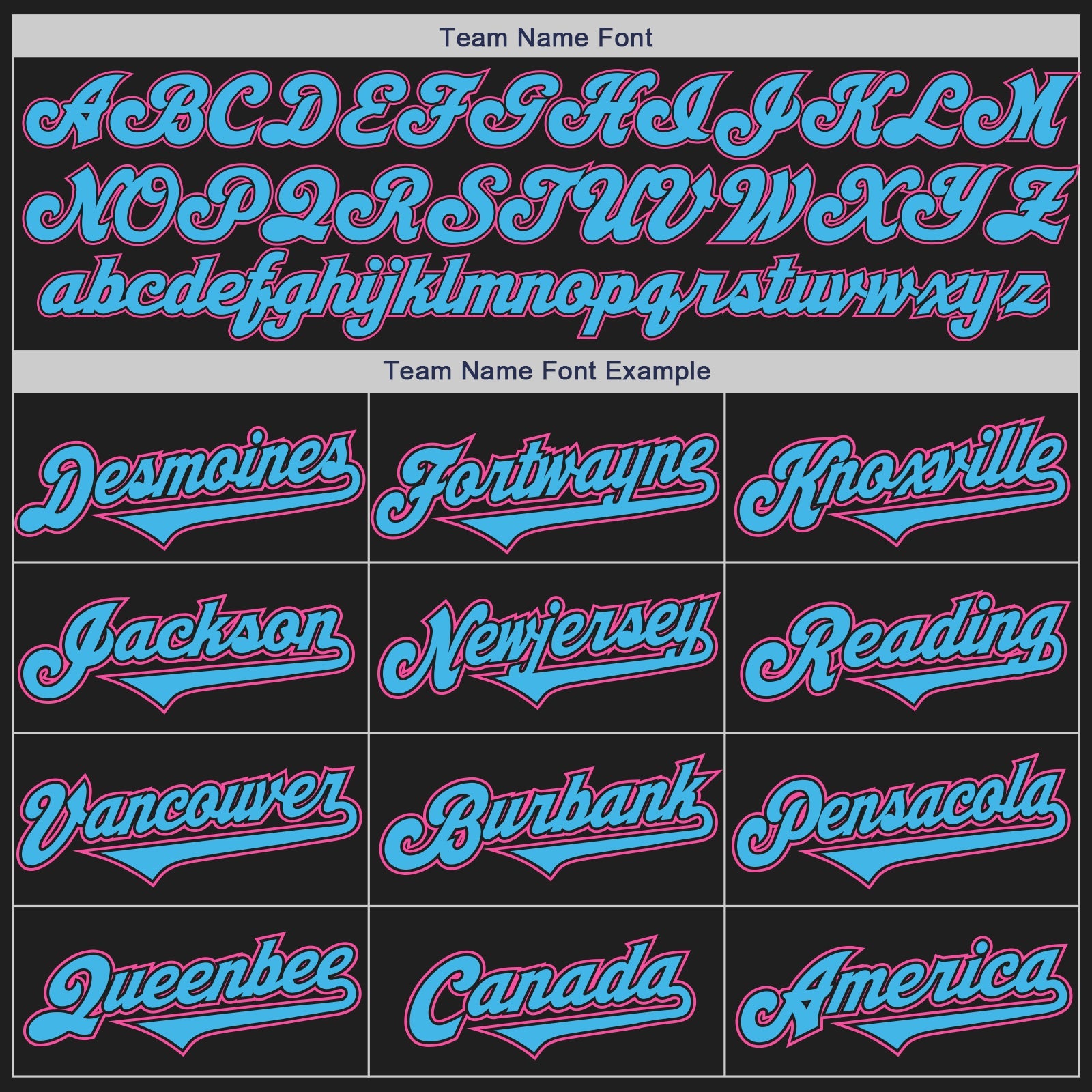 Custom Black Sky Blue-Pink Authentic Two Tone Baseball Jersey view 4