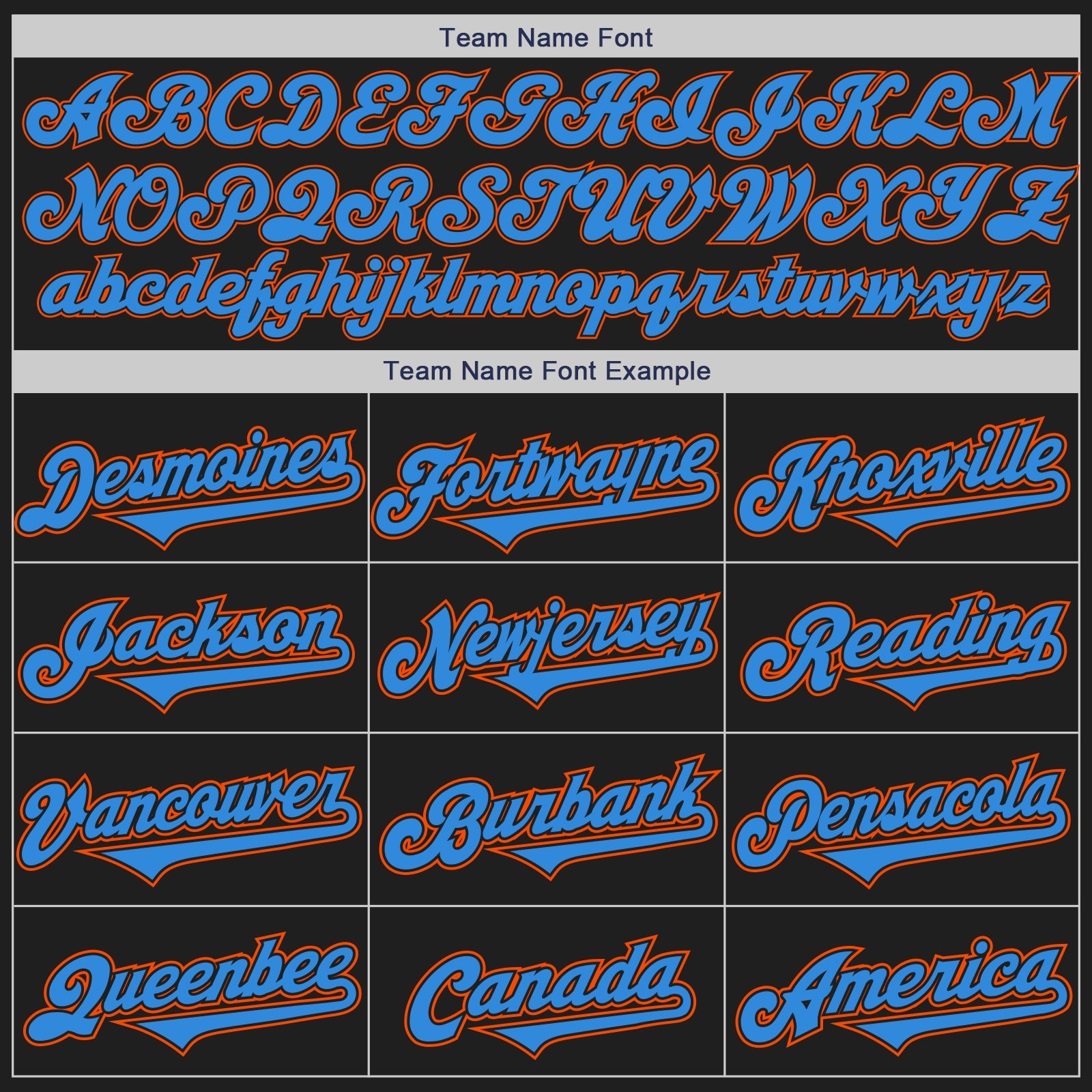 Custom Black Electric Blue-Orange Authentic Two Tone Baseball Jersey view 4