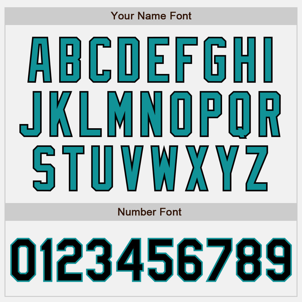 Custom White Black-Teal Authentic Two Tone Baseball Jersey view 5