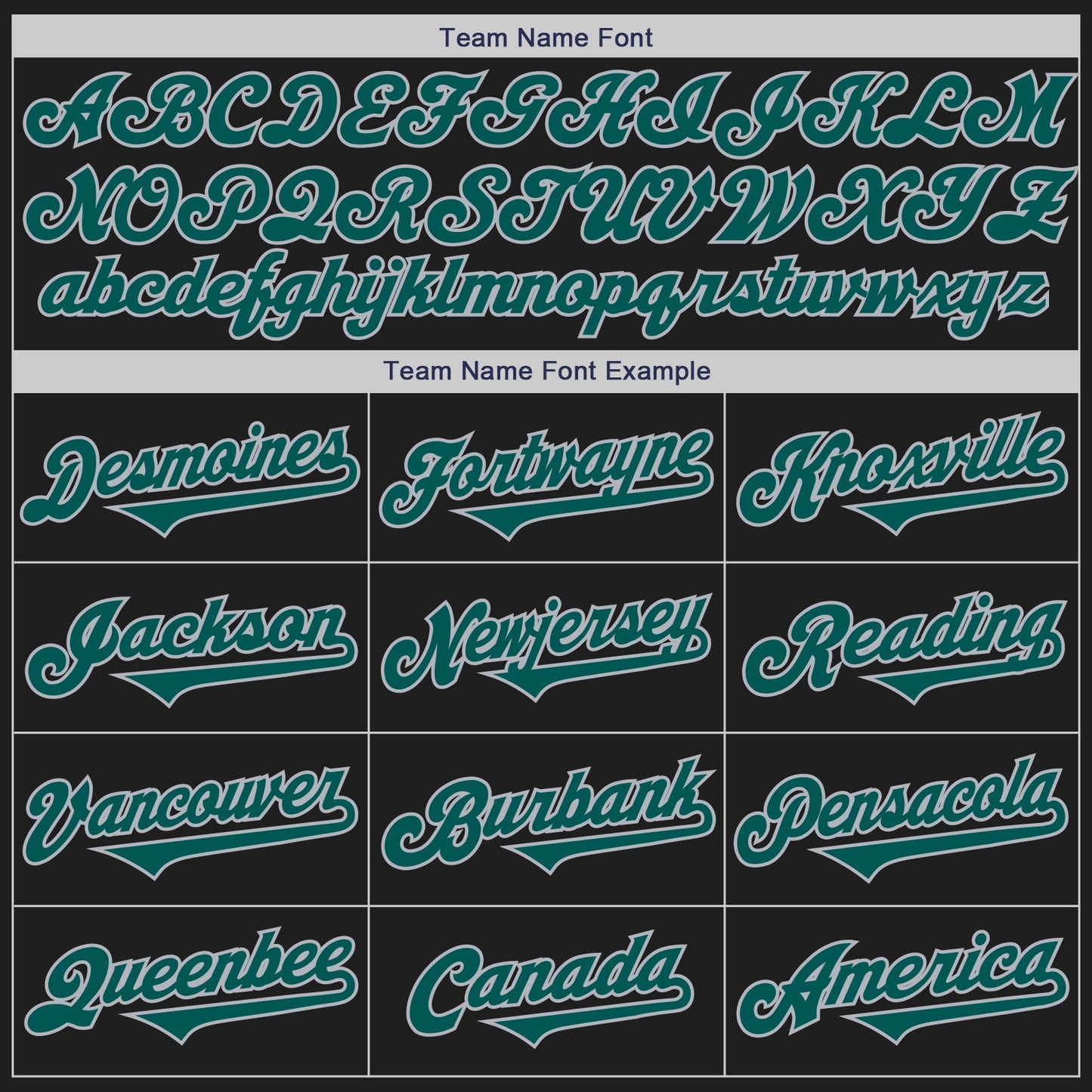 Custom Black Midnight Green-Gray Authentic Two Tone Baseball Jersey view 4