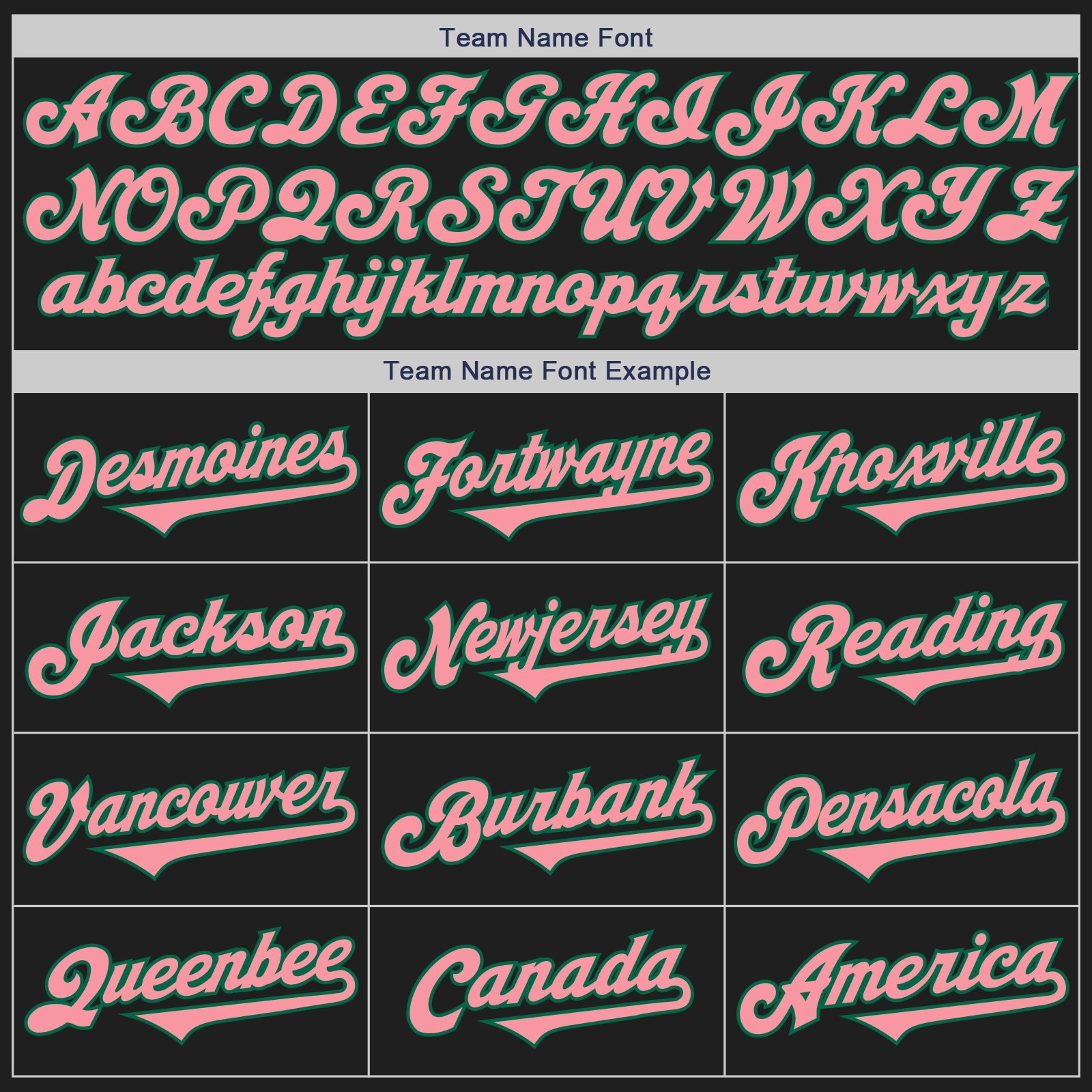 Custom Black Medium Pink-Kelly Green Authentic Two Tone Baseball Jersey view 4